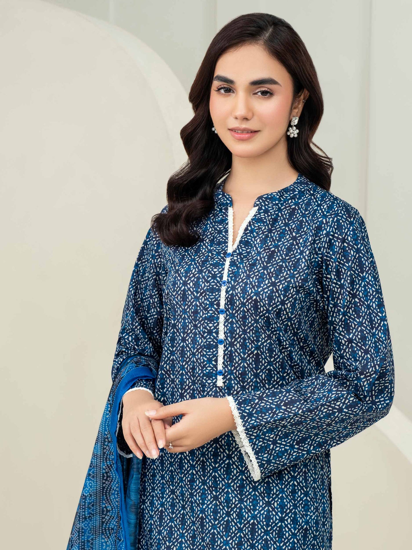 3 Piece Lawn Suit-Printed (Unstitched)