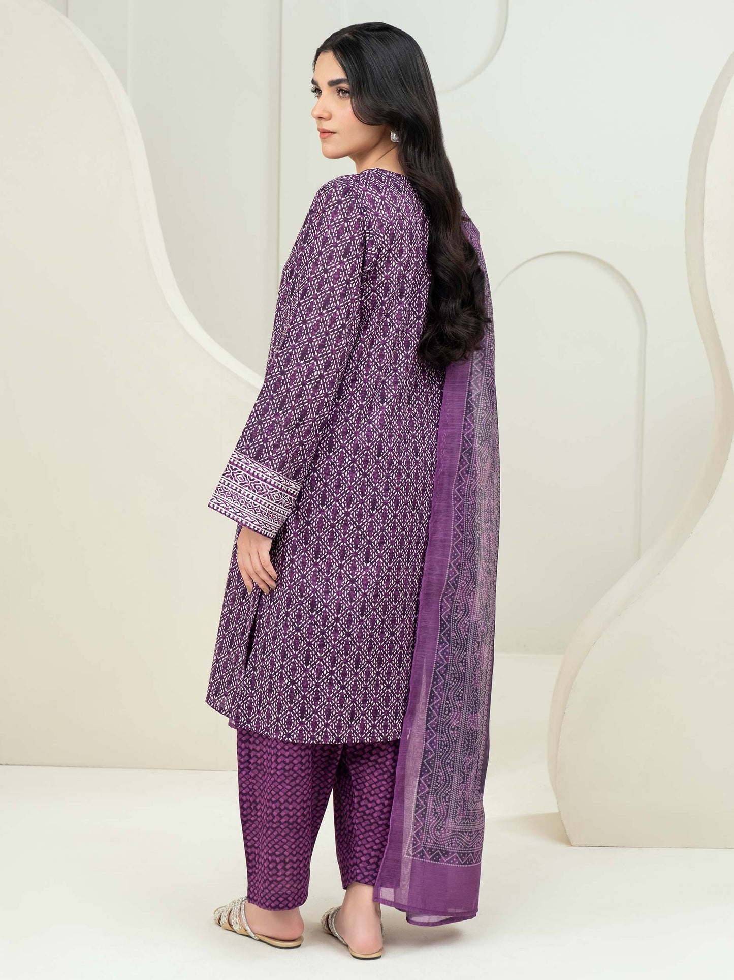 3 Piece Lawn Suit-Printed (Unstitched)