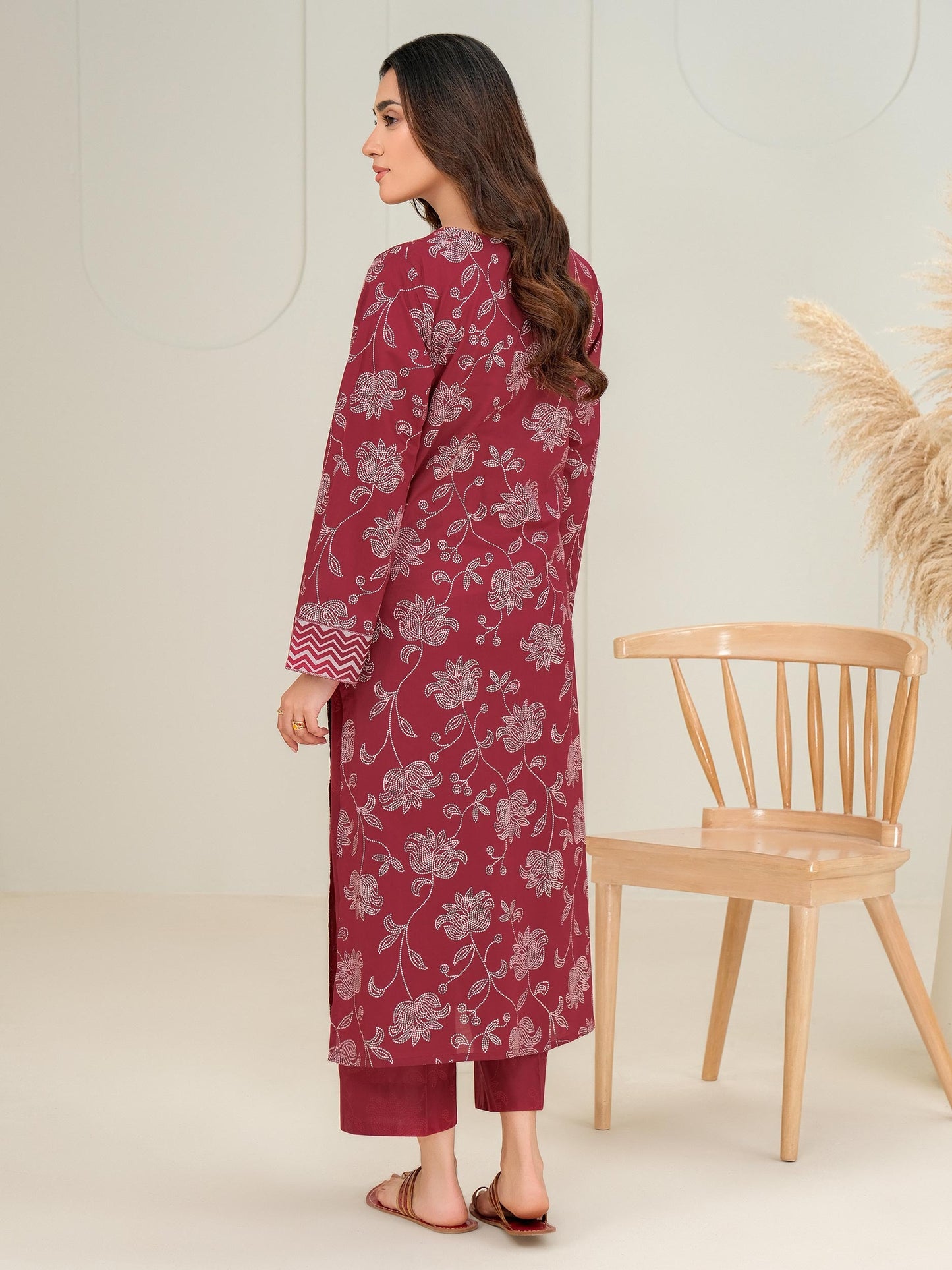 2 Piece Lawn Suit-Paste Print (Unstitched)