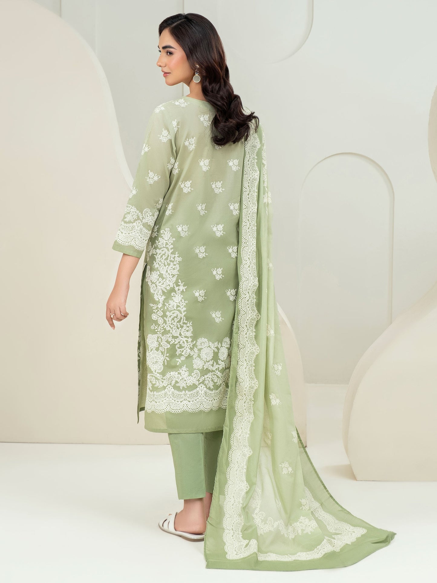 3 Piece Lawn Suit-Paste Print (Unstitched)