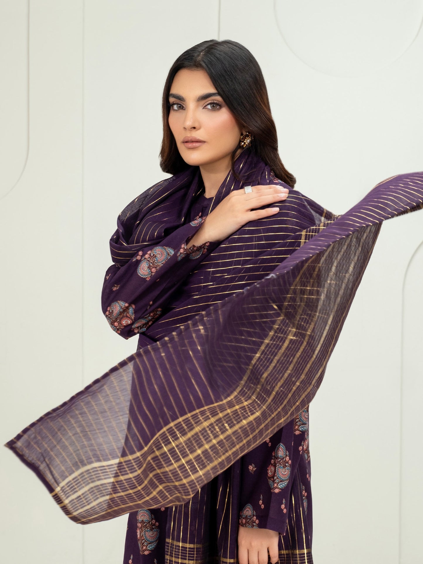 3 Piece Lawn Suit-Paste Print (Unstitched)