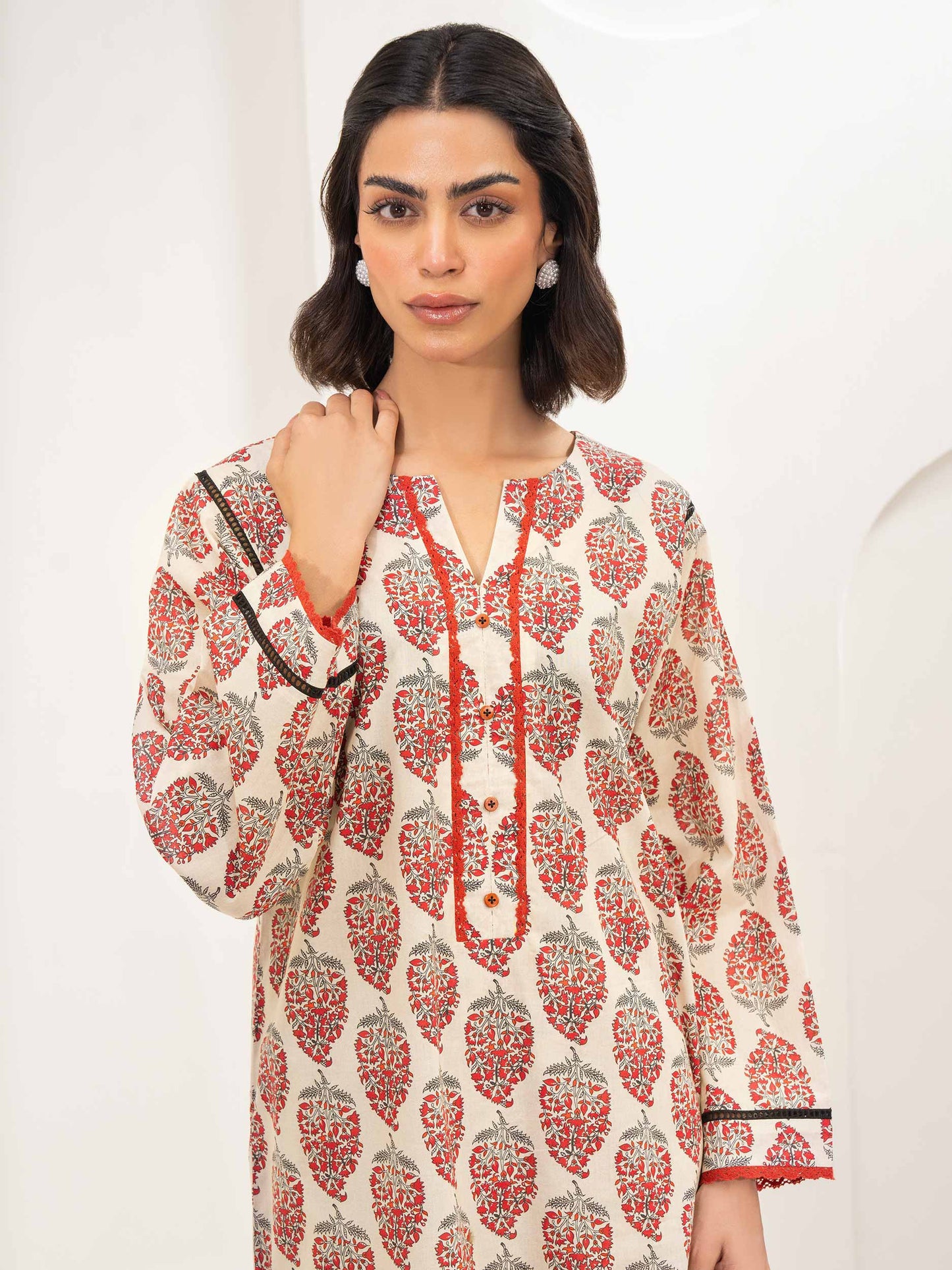 Lawn Shirt-Printed (Unstitched)