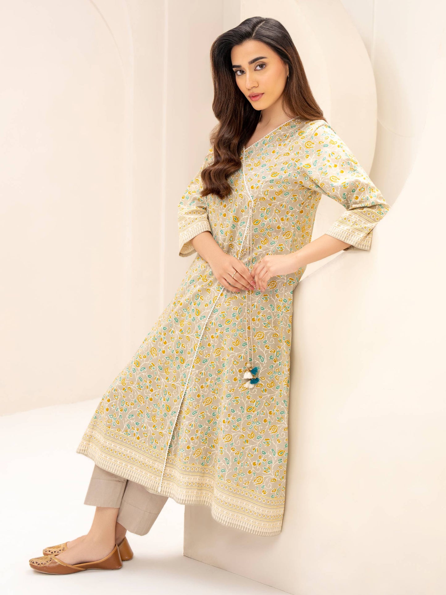 Lawn Shirt-Printed (Unstitched)