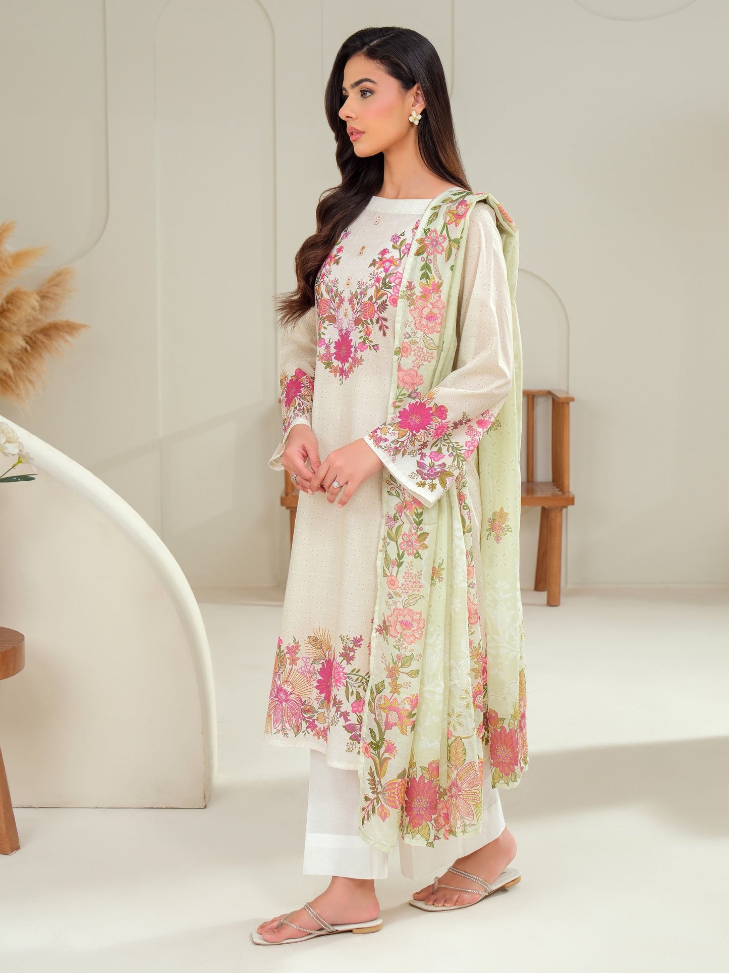 2 Piece Lawn Suit-Printed (Unstitched)