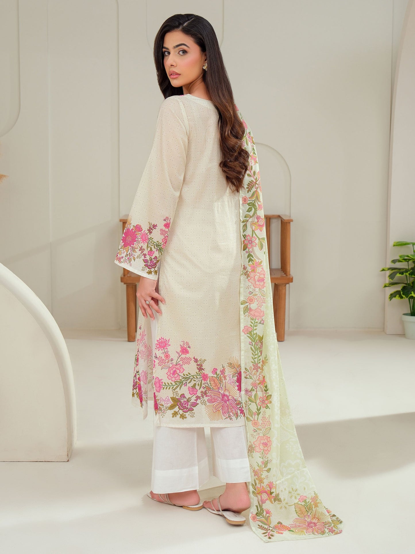 2 Piece Lawn Suit-Printed (Unstitched)