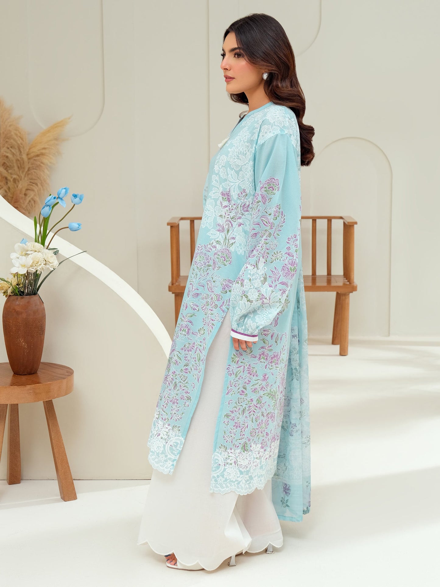 2 Piece Lawn Suit-Paste Print (Unstitched)