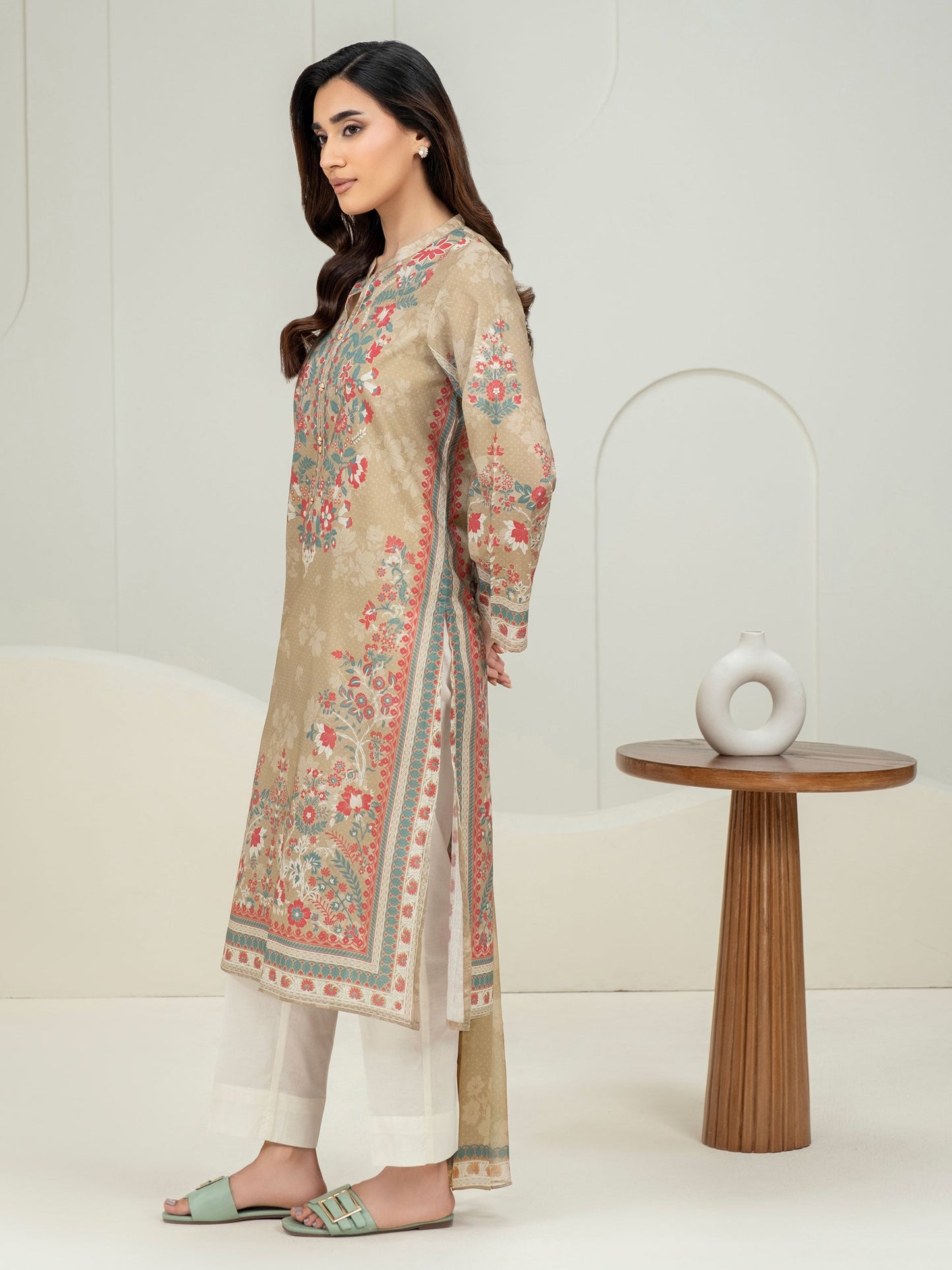 2 Piece Lawn Suit-Printed (Unstitched)