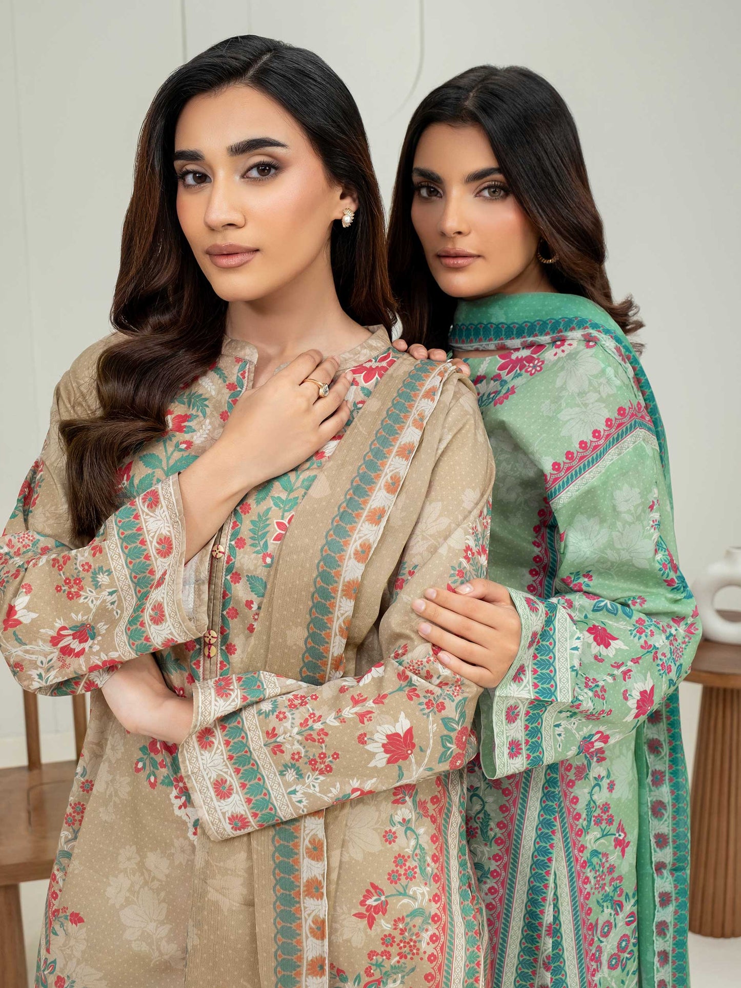 2 Piece Lawn Suit-Printed (Unstitched)