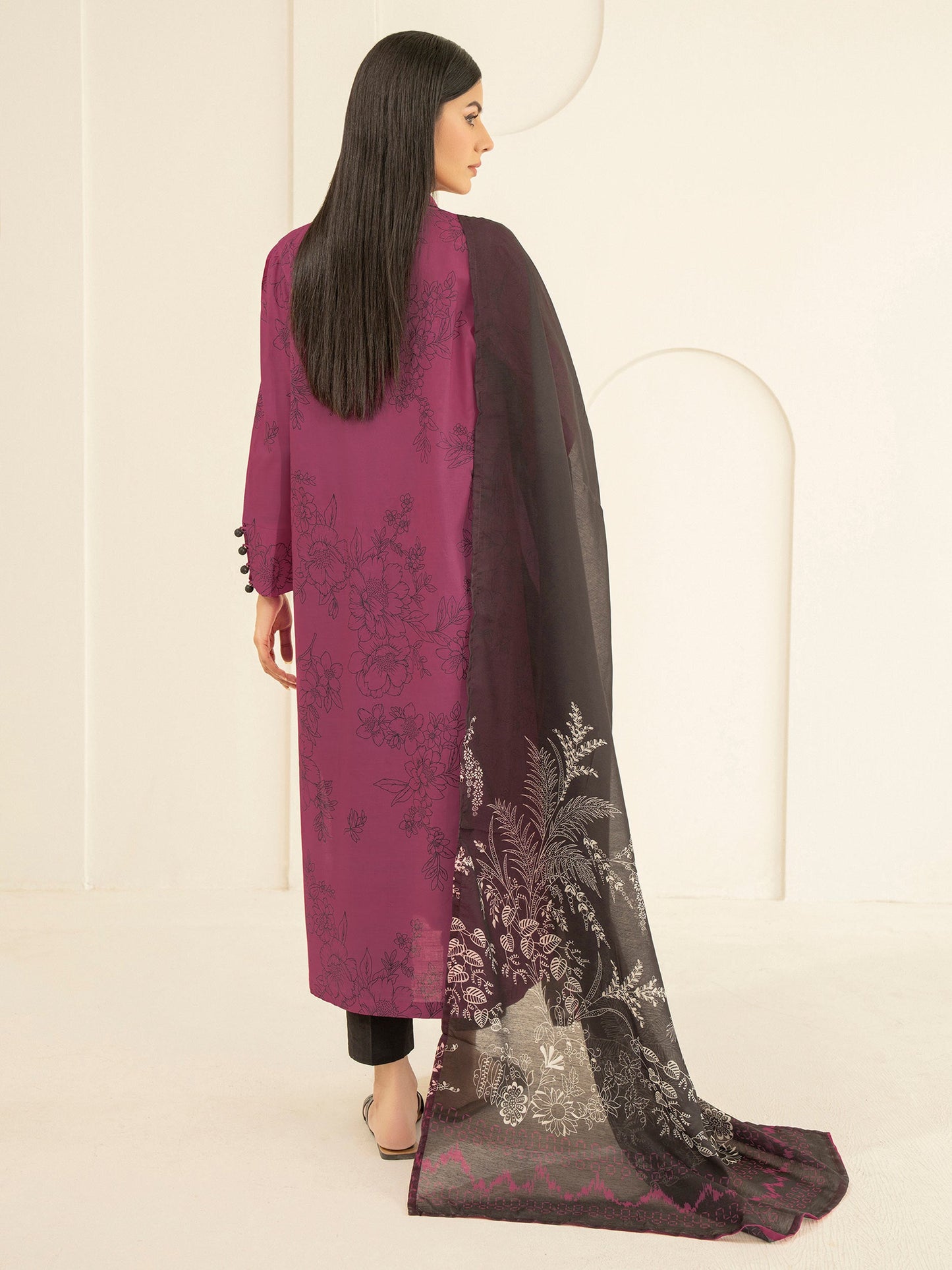 2 Piece Lawn Suit-Printed (Unstitched)