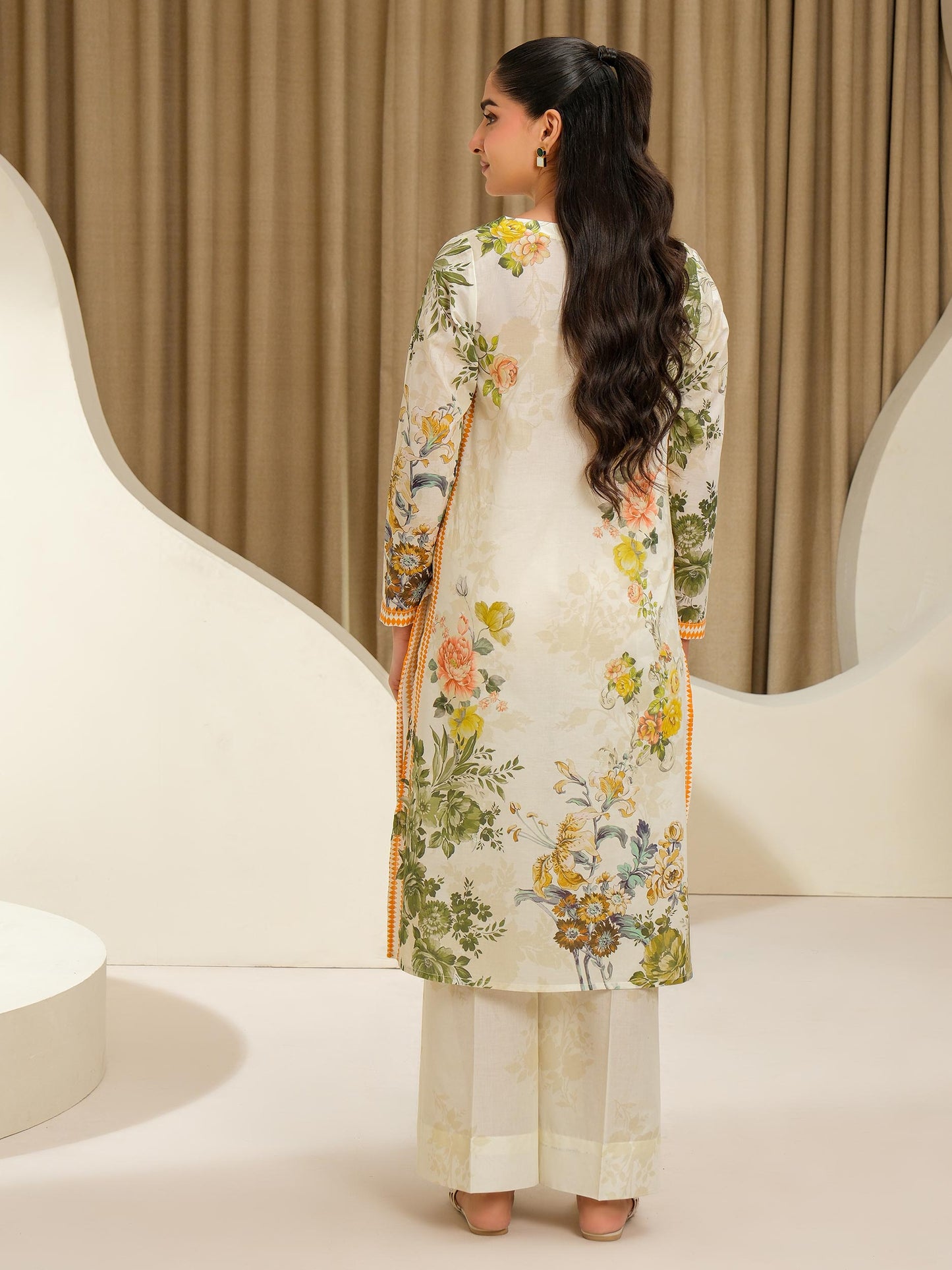 2 Piece Lawn Suit-Printed (Unstitched)