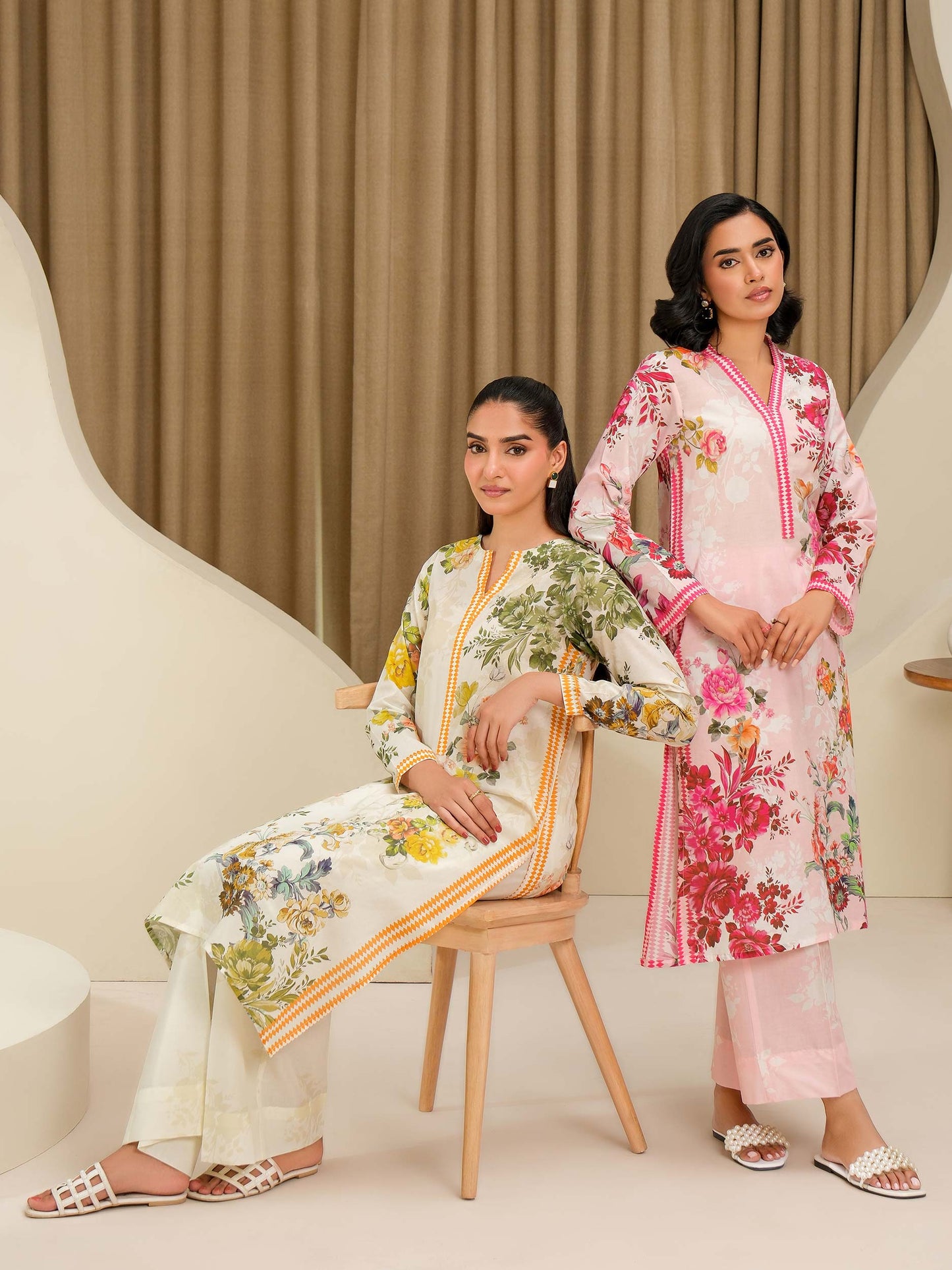 2 Piece Lawn Suit-Printed (Unstitched)