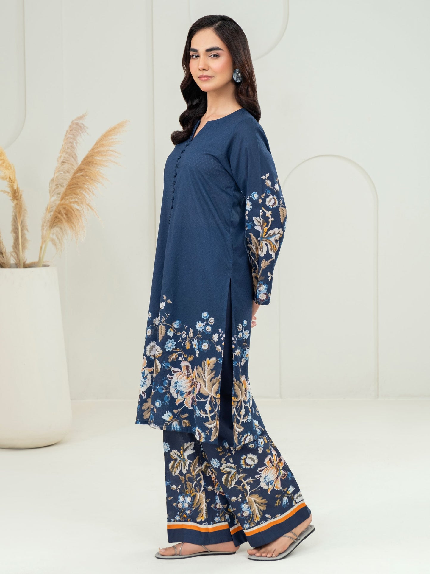 2 Piece Lawn Suit-Printed (Unstitched)