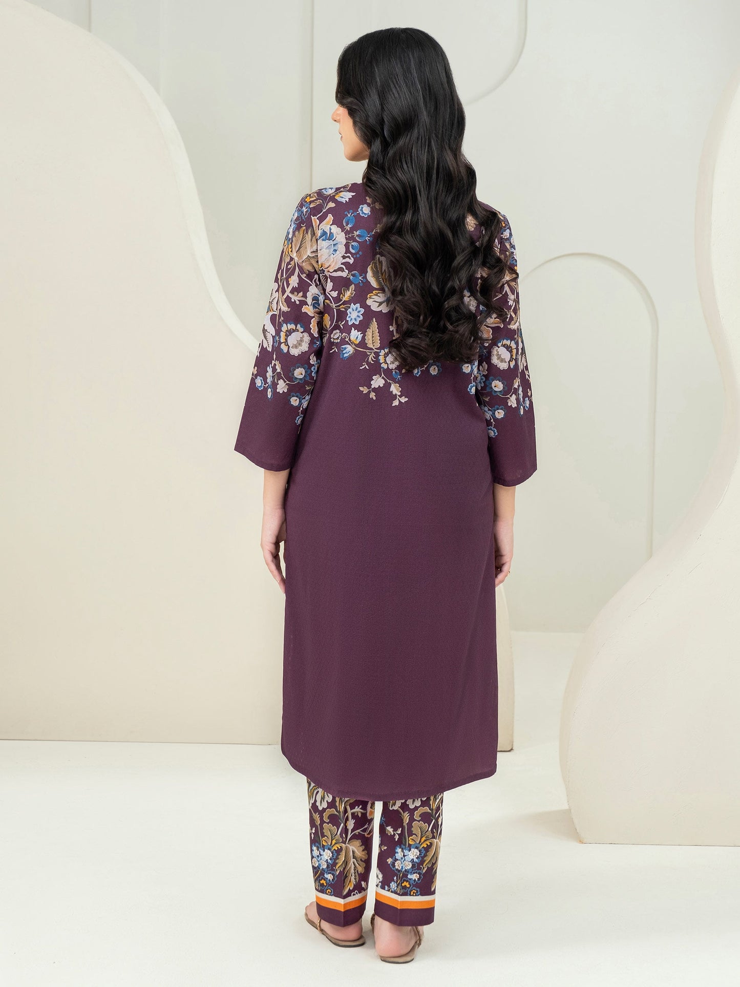 2 Piece Lawn Suit-Printed (Unstitched)