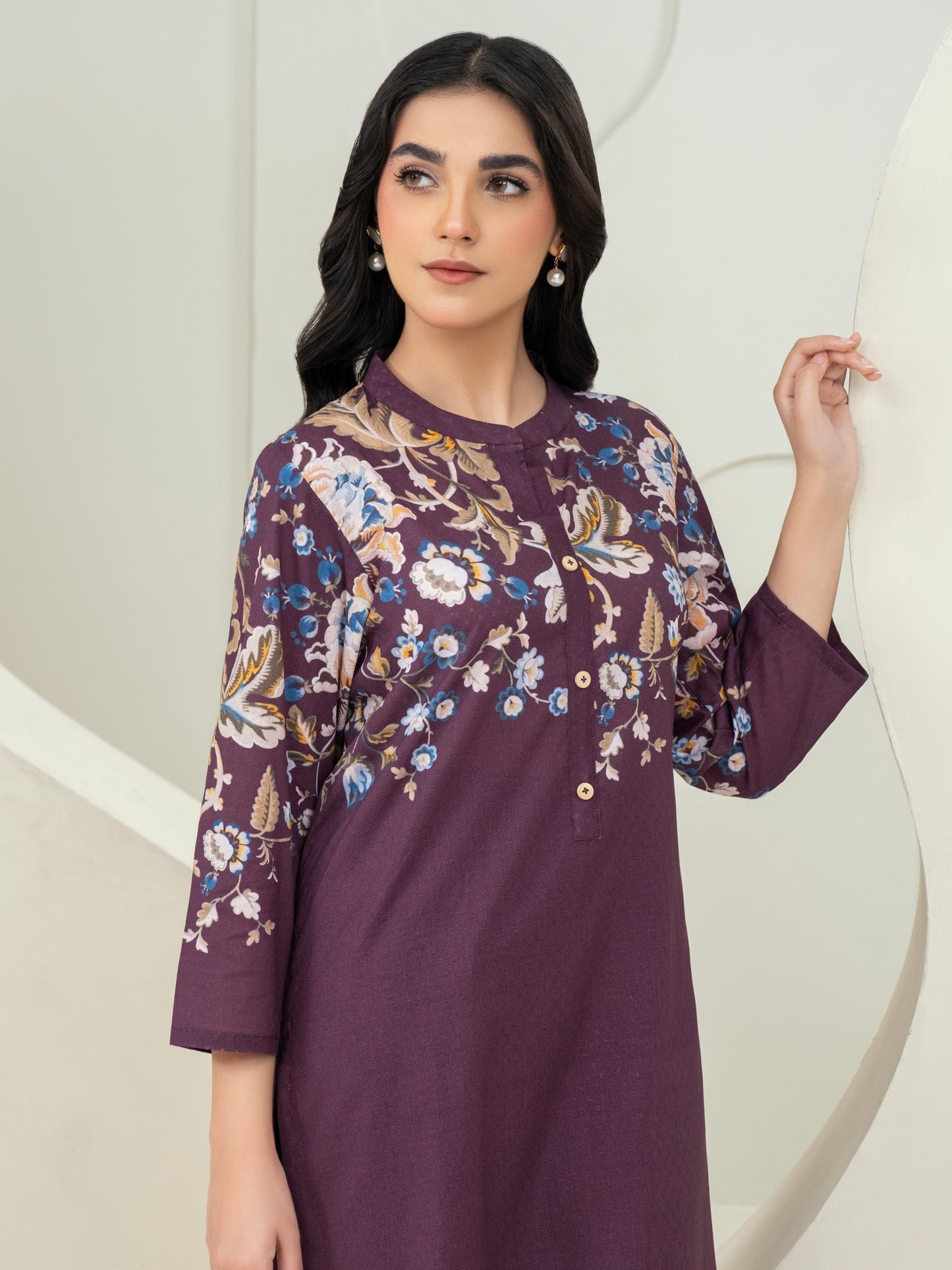 2 Piece Lawn Suit-Printed (Unstitched)