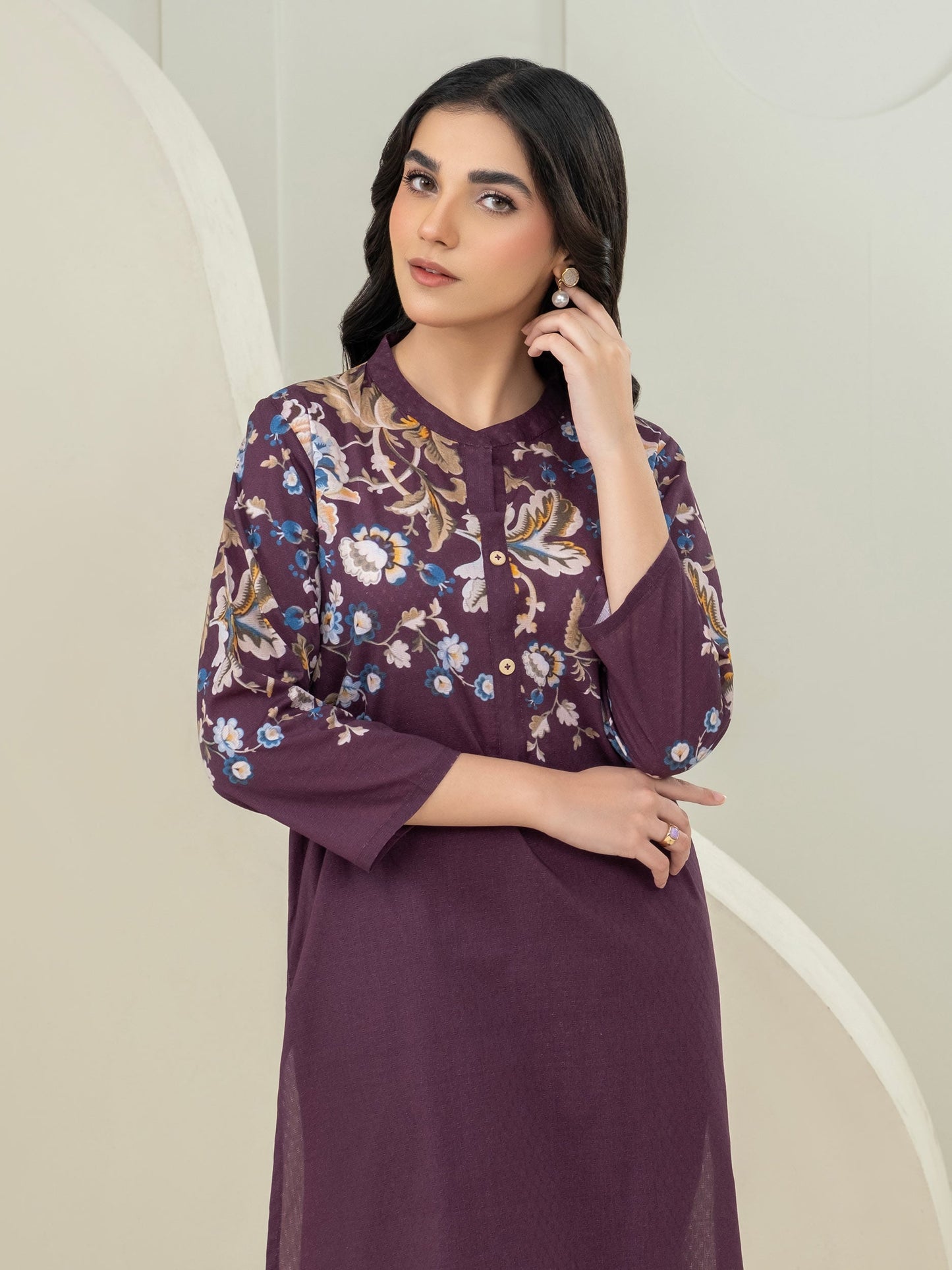 2 Piece Lawn Suit-Printed (Unstitched)