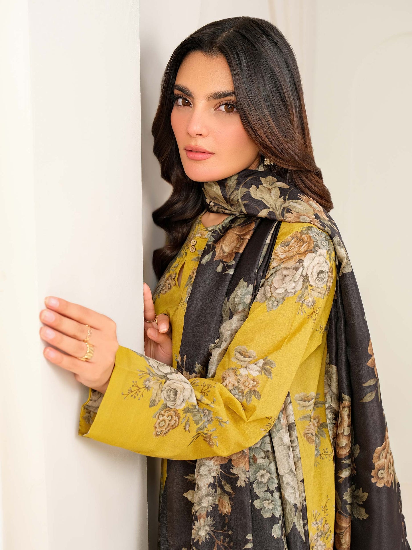 3 Piece Lawn Suit-Printed (Unstitched)