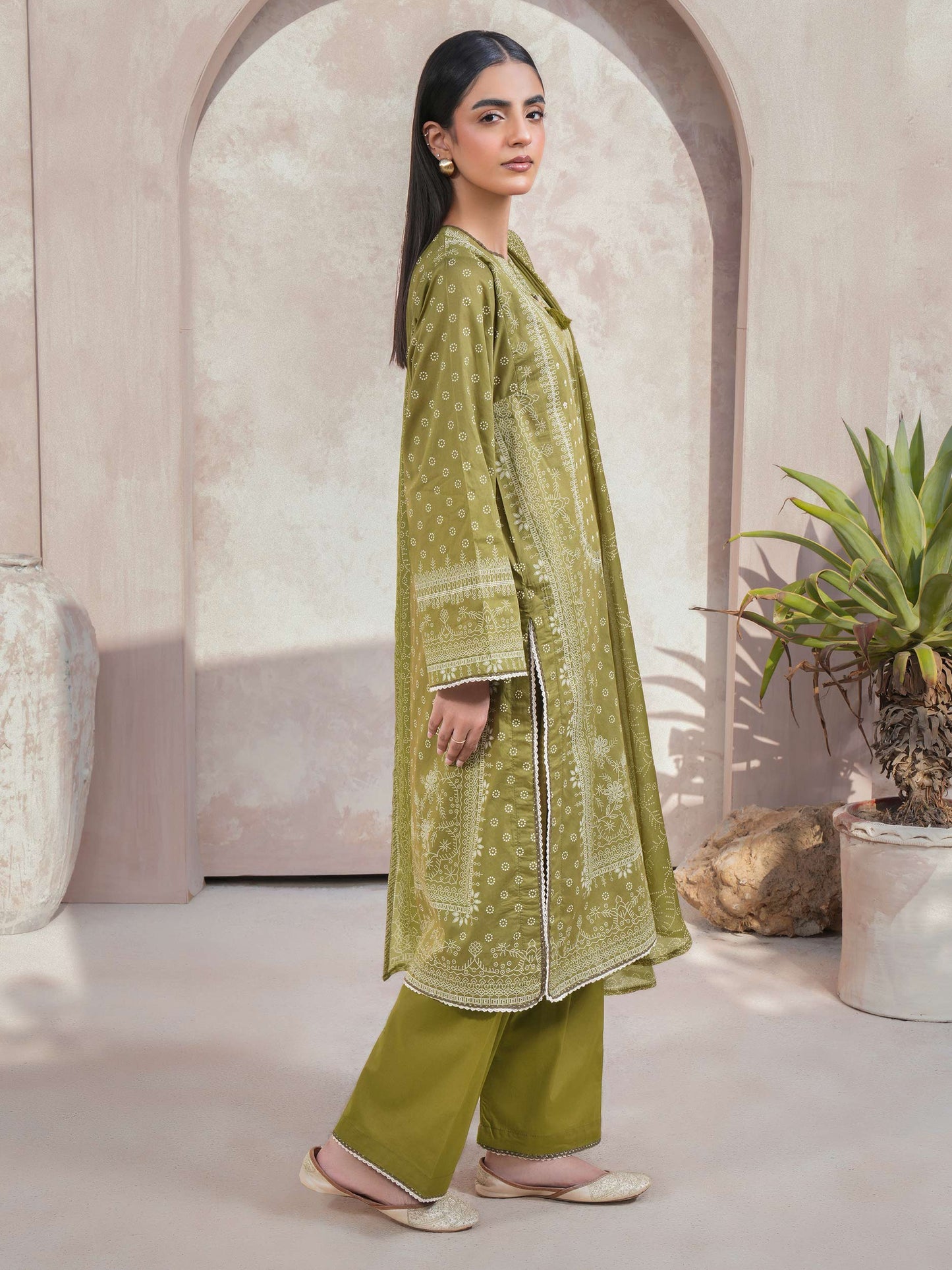2 Piece Lawn Suit-Printed (Unstitched)