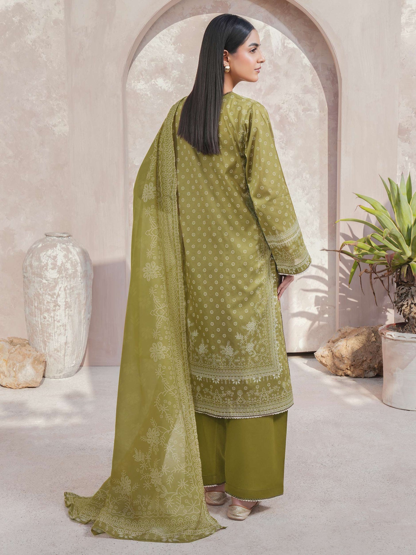 2 Piece Lawn Suit-Printed (Unstitched)