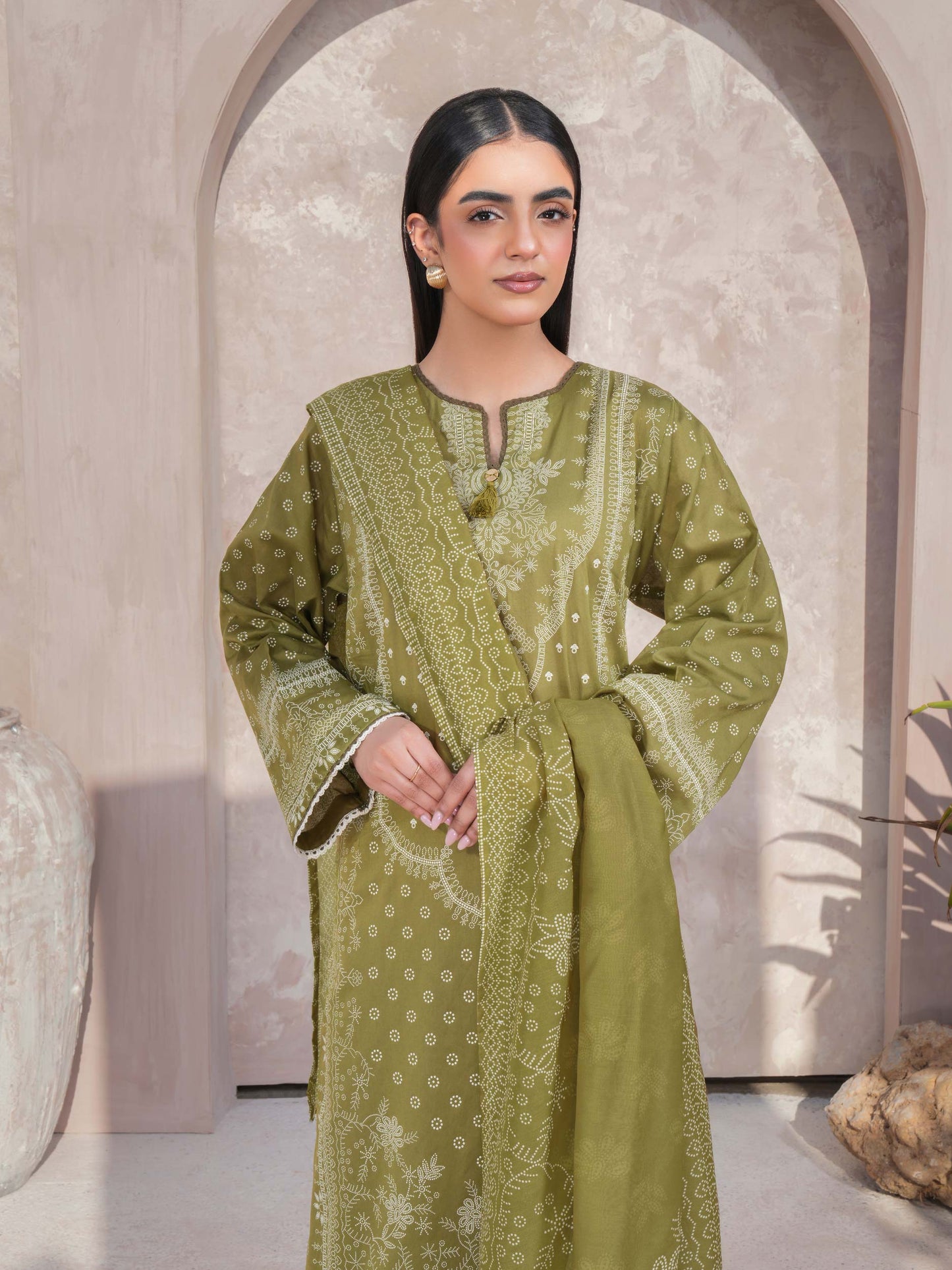 2 Piece Lawn Suit-Printed (Unstitched)