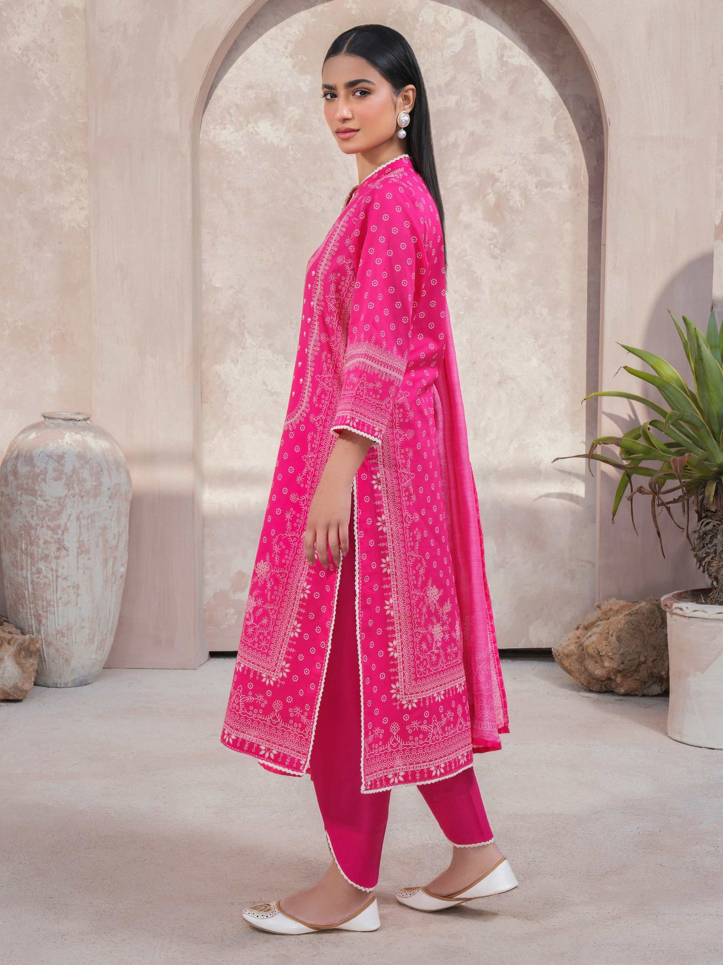 2 Piece Lawn Suit-Printed (Unstitched)