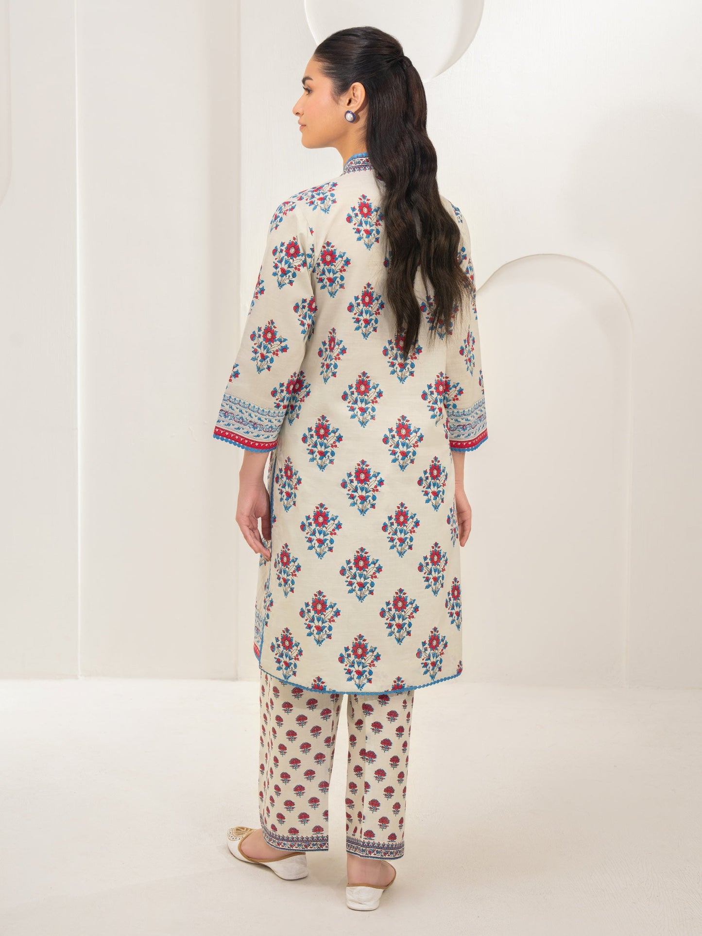 2 Piece Lawn Suit-Paste Print (Unstitched)