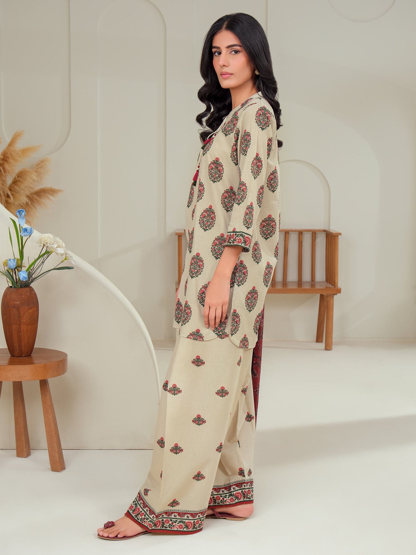 3 Piece Lawn Suit-Printed (Unstitched)