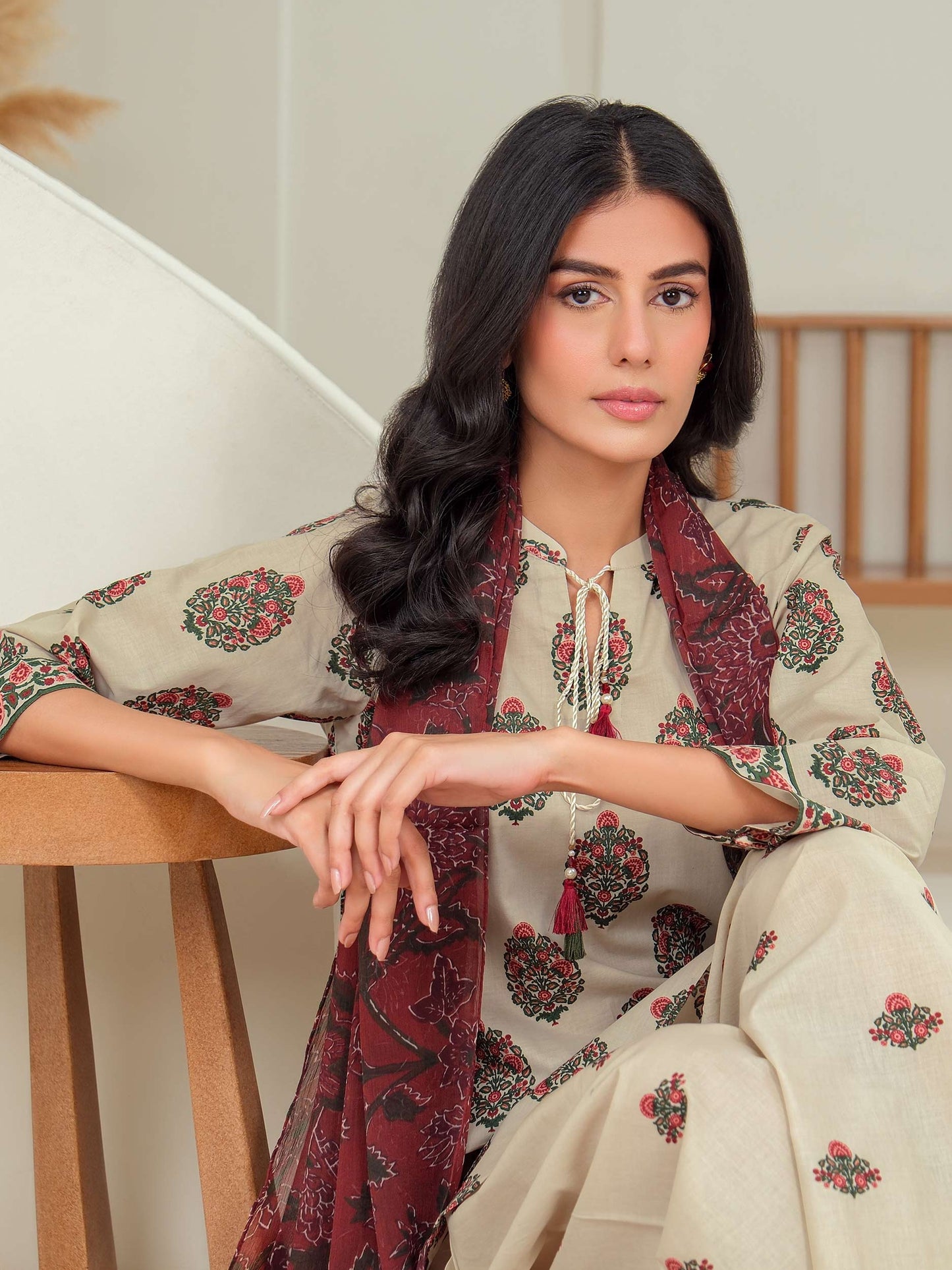 3 Piece Lawn Suit-Printed (Unstitched)