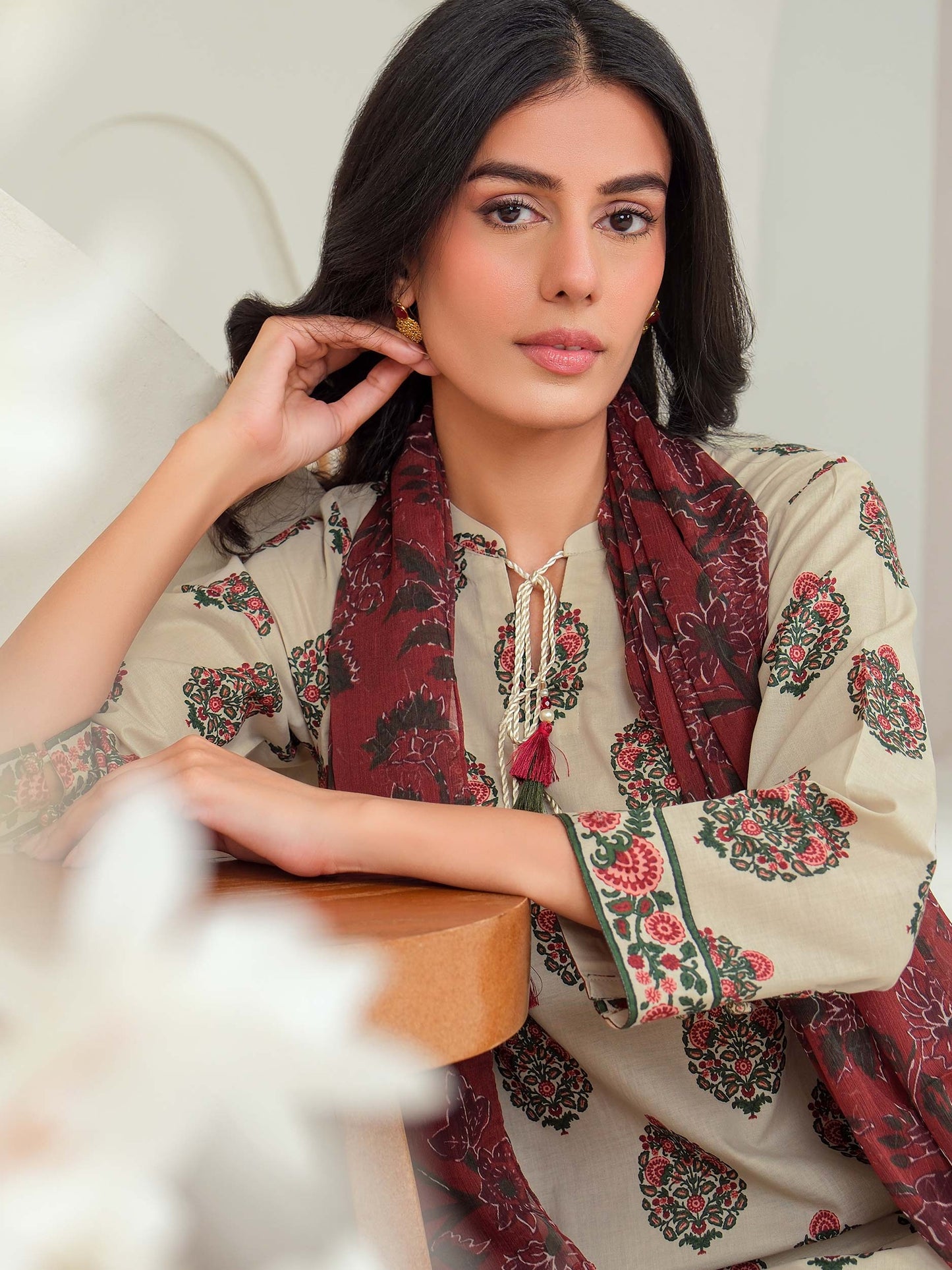 3 Piece Lawn Suit-Printed (Unstitched)