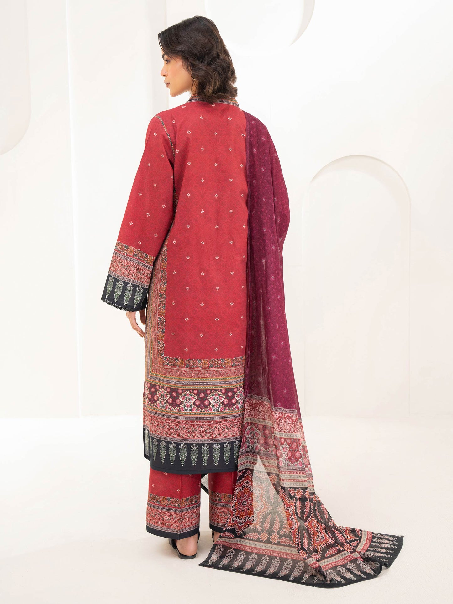 3 Piece Lawn Suit-Printed (Unstitched)