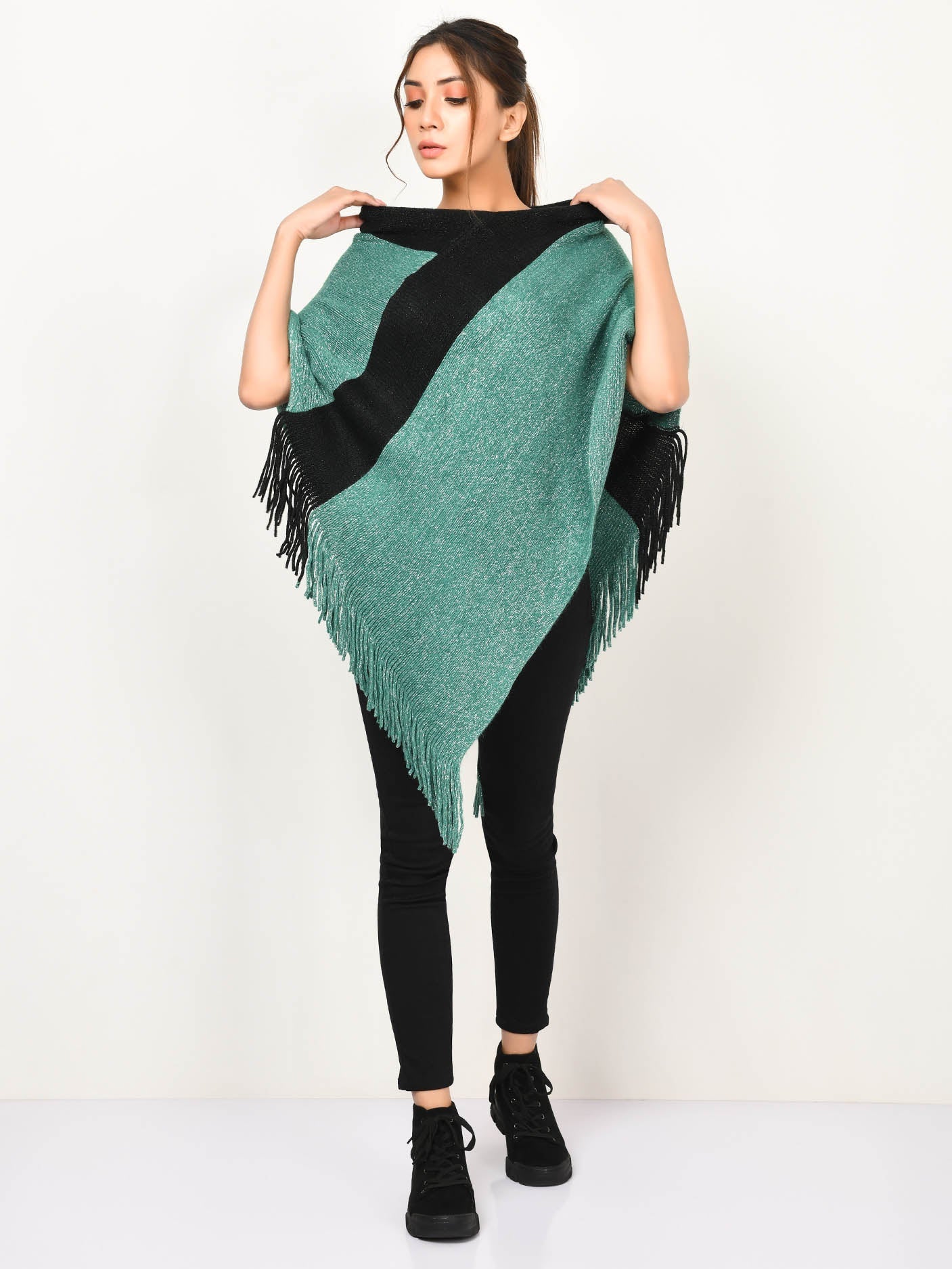 Shimmery Poncho