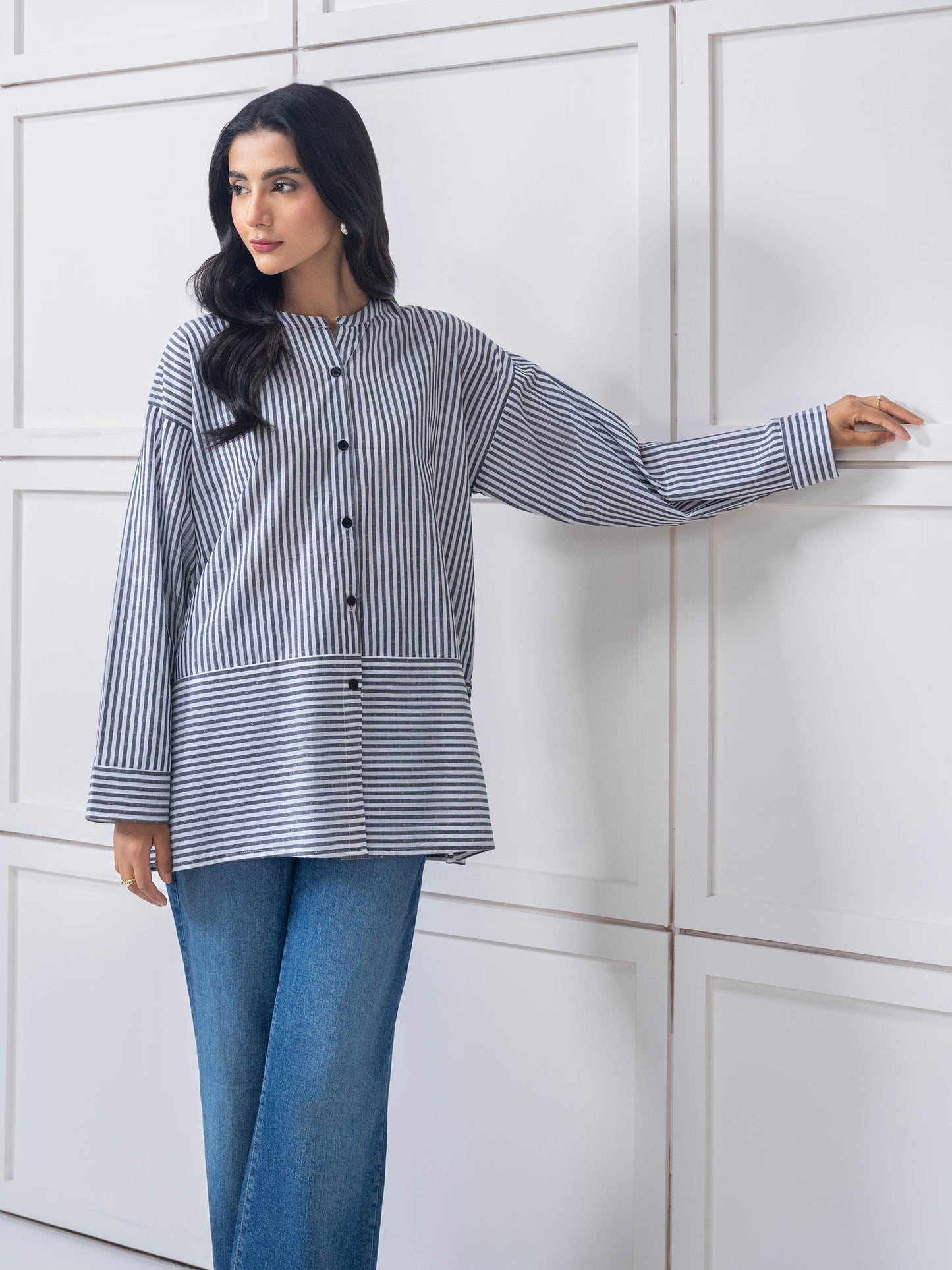 Printed Yarn-Dyed Top