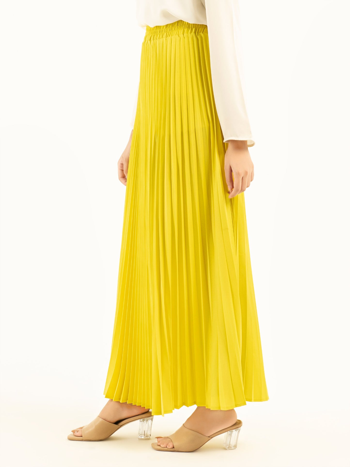 Pleated Grip Skirt