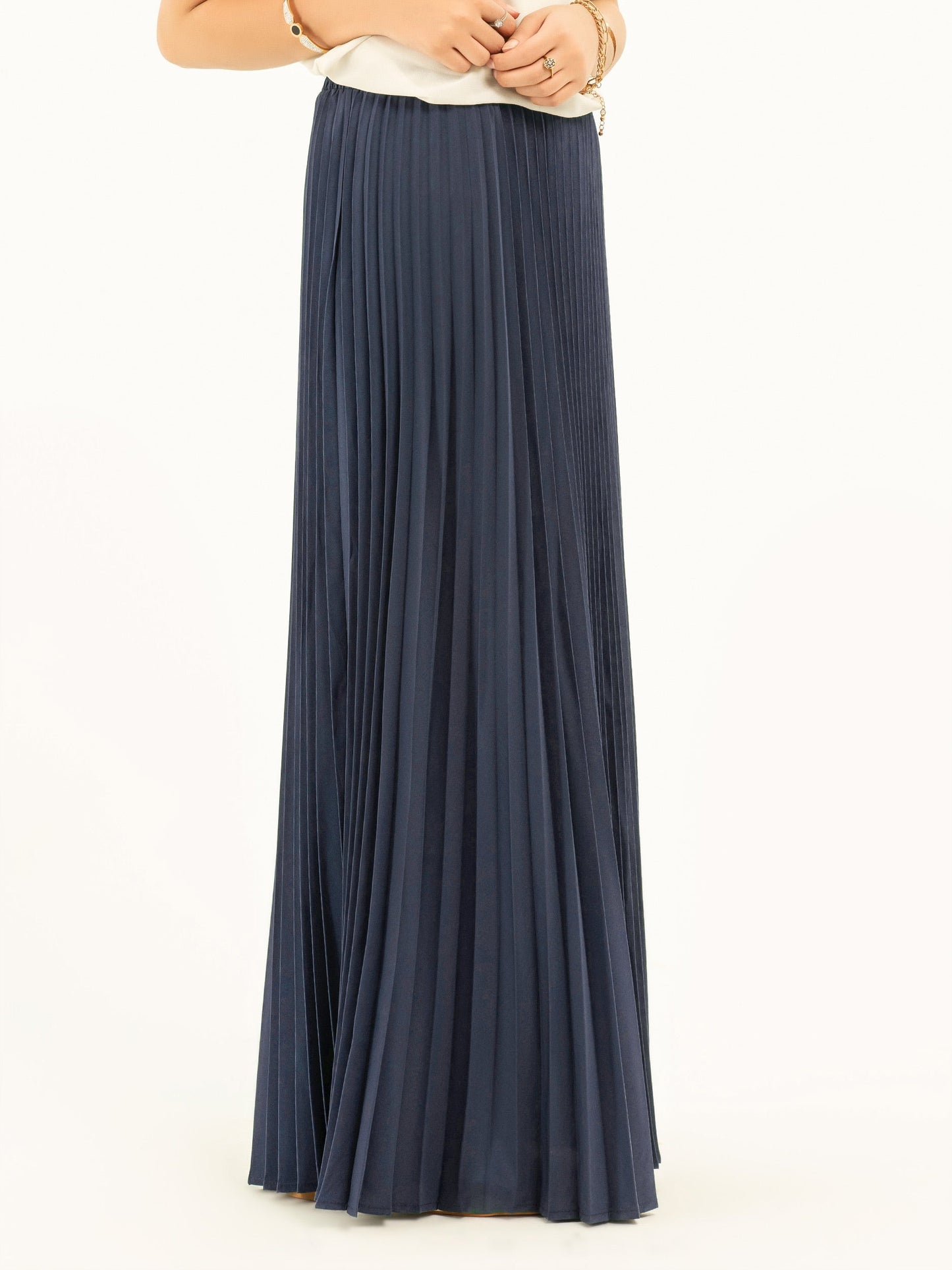 Pleated Grip Skirt