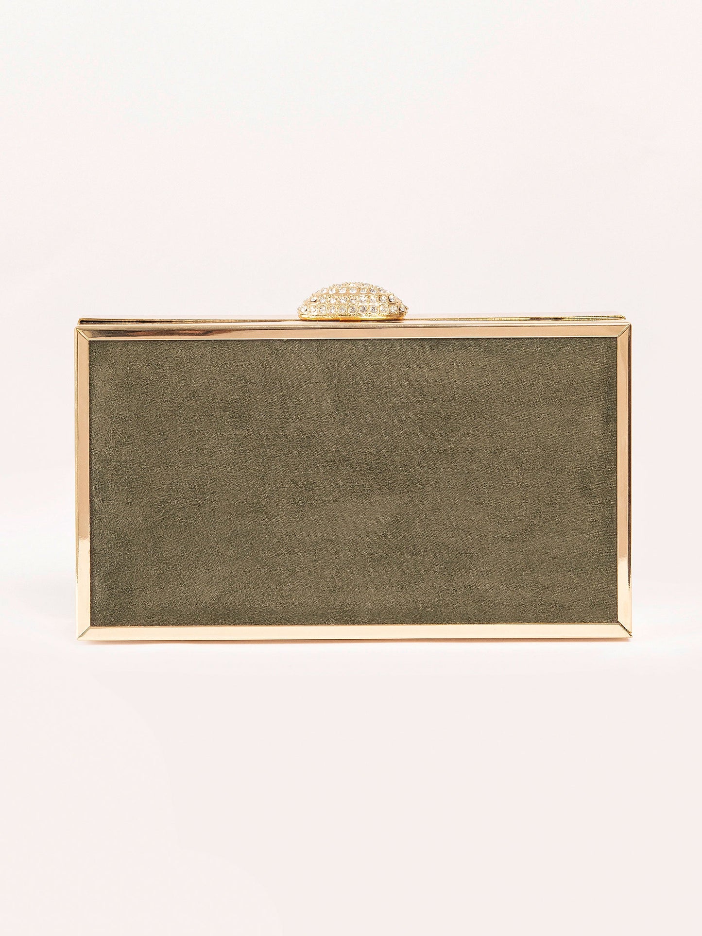 Embellished Box Clutch