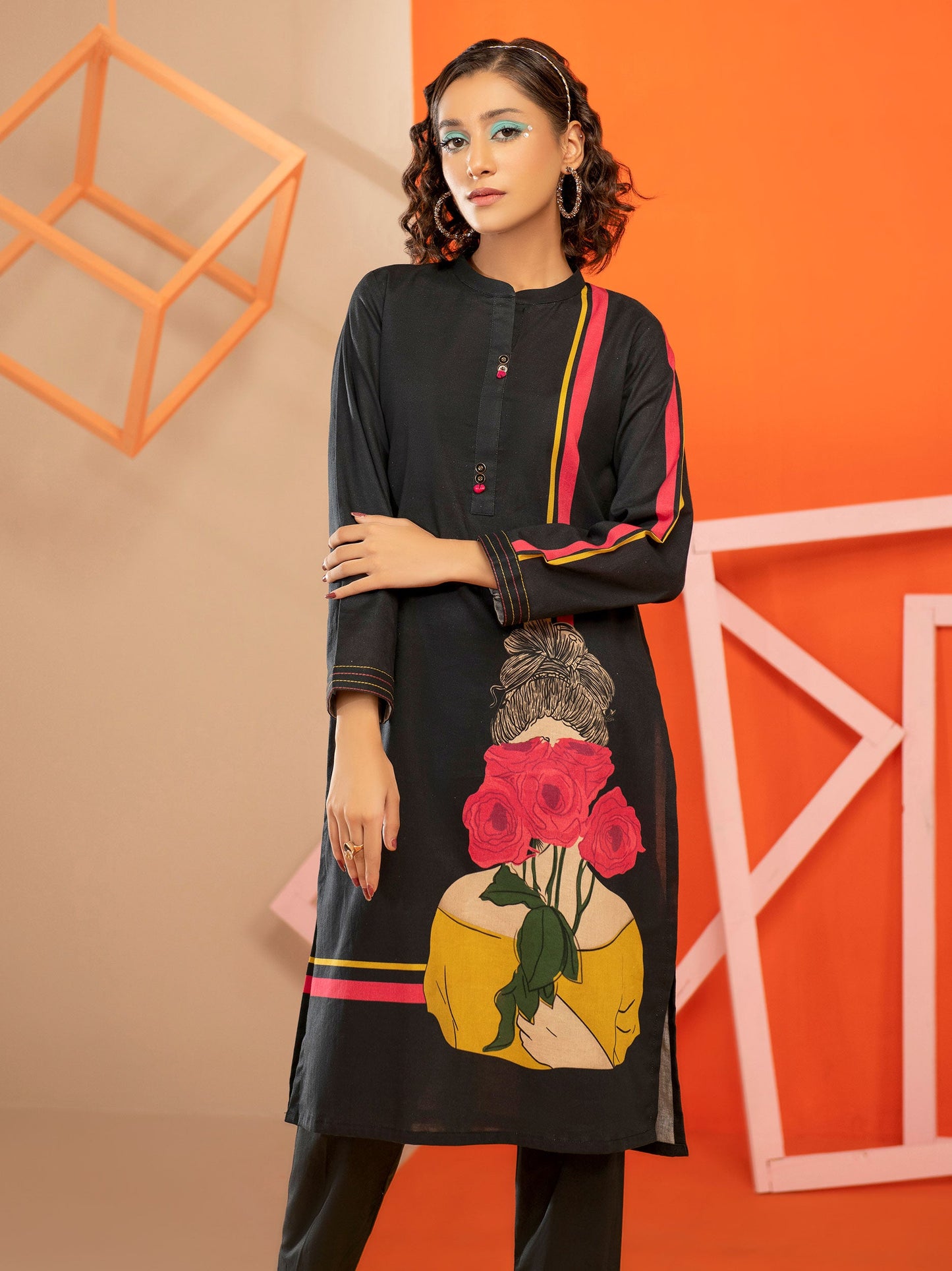 Khaddar Shirt-Printed (Unstitched)