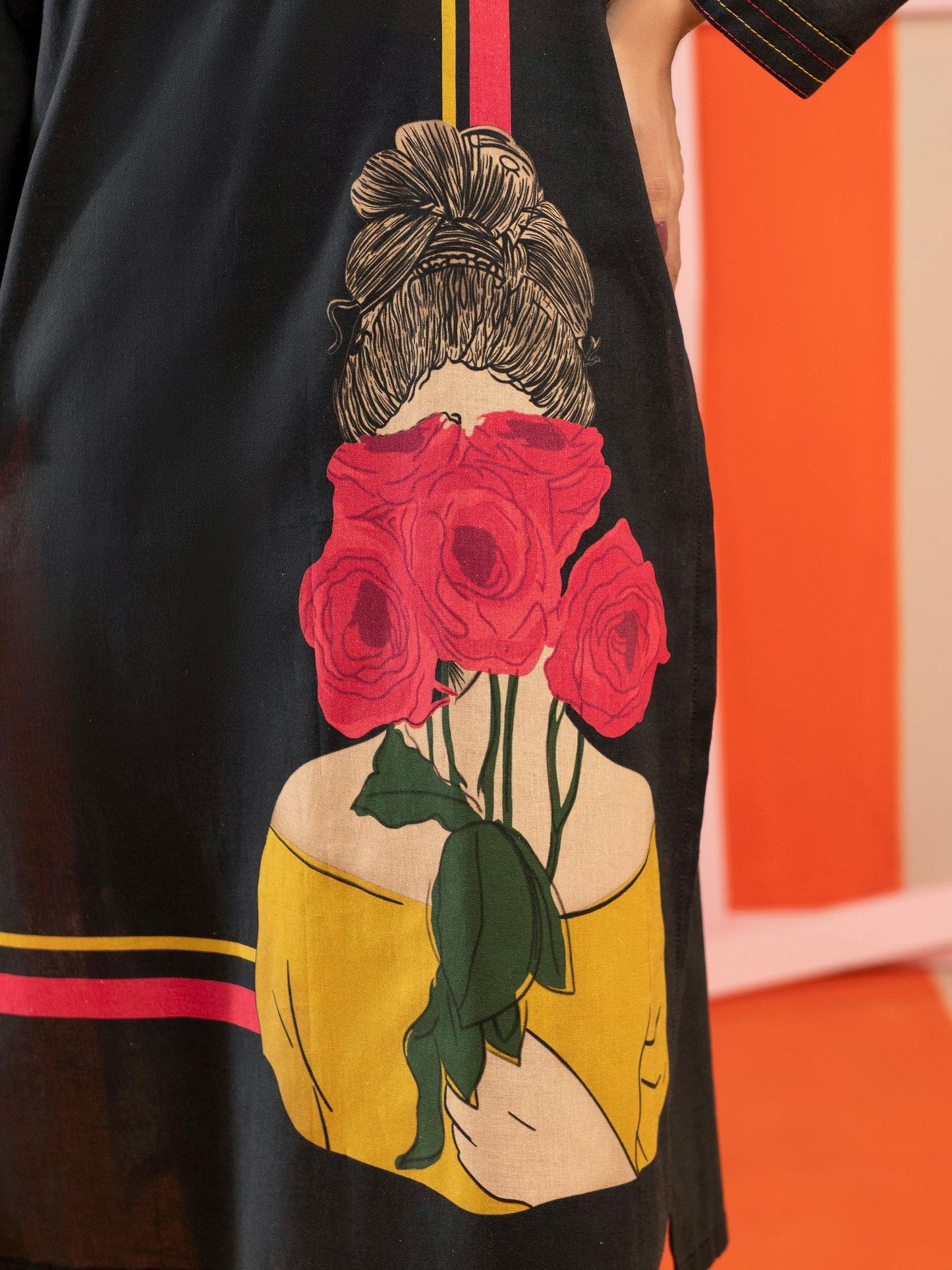 Khaddar Shirt-Printed (Unstitched)