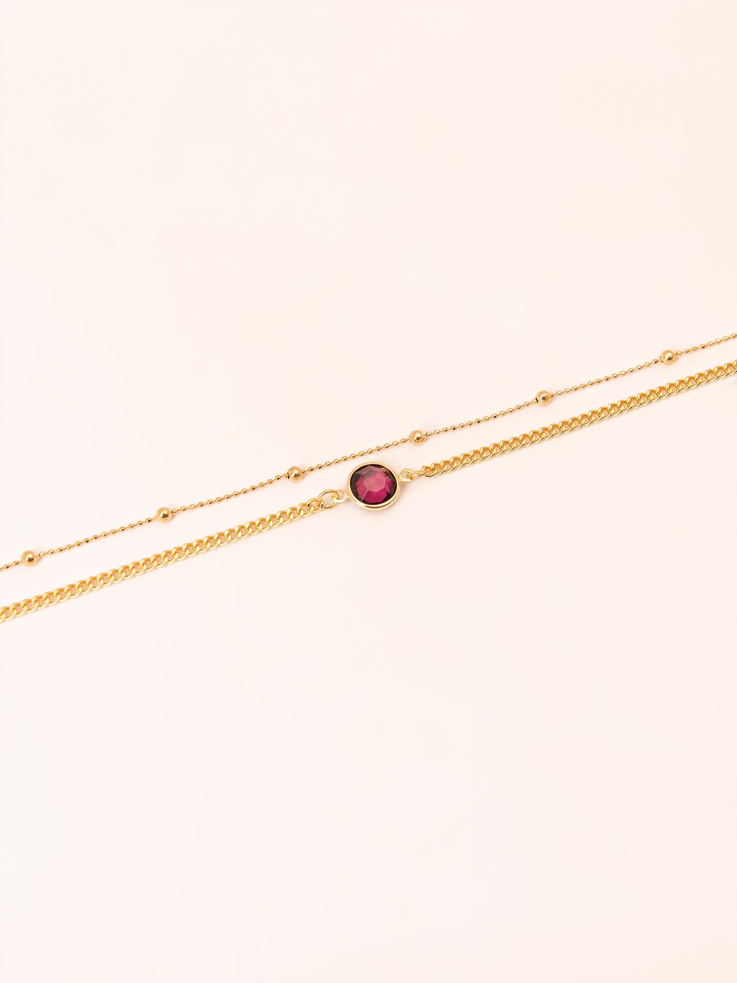 Golden Layered Anklet