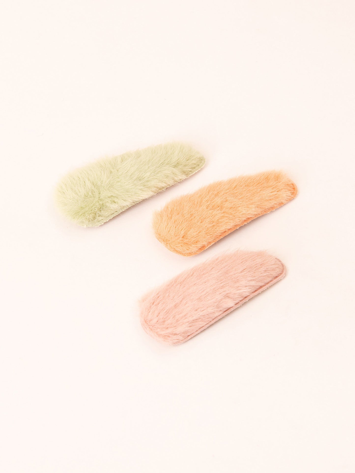 Fur Snap Clip Set