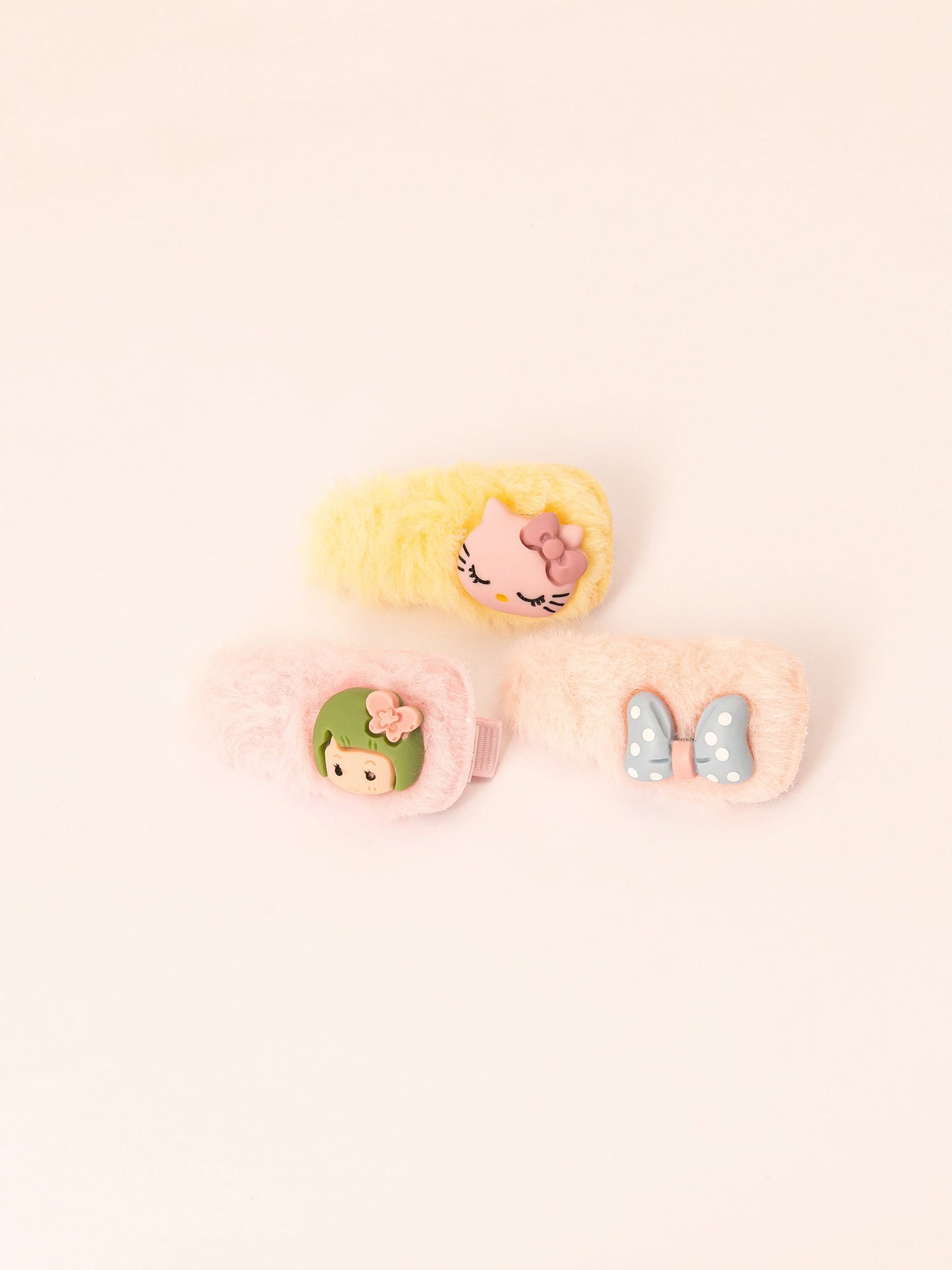 Multi-Colored Hair Clips