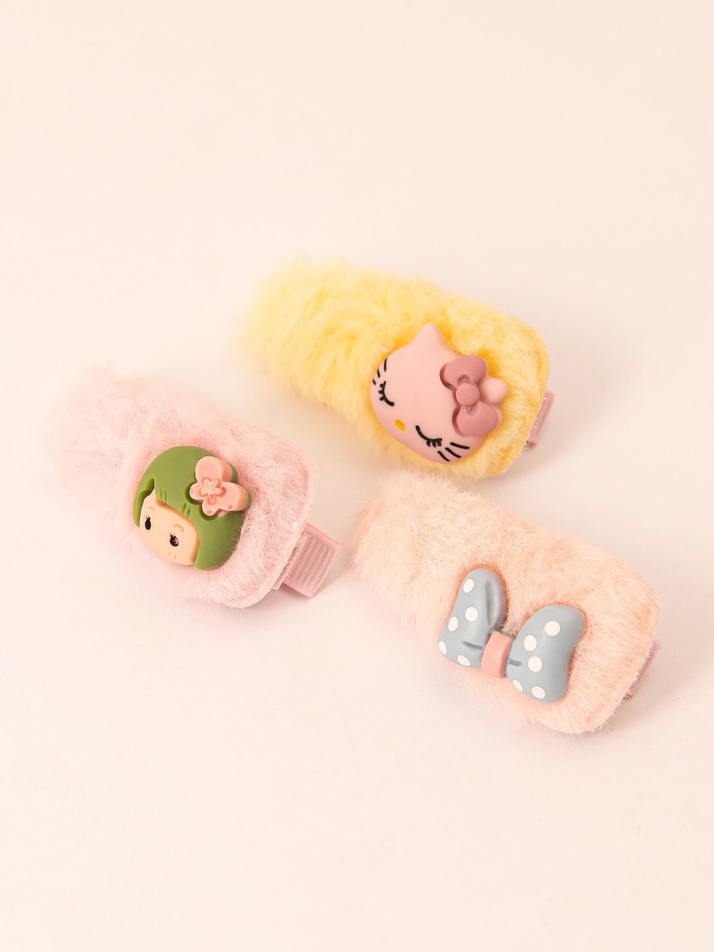 Multi-Colored Hair Clips