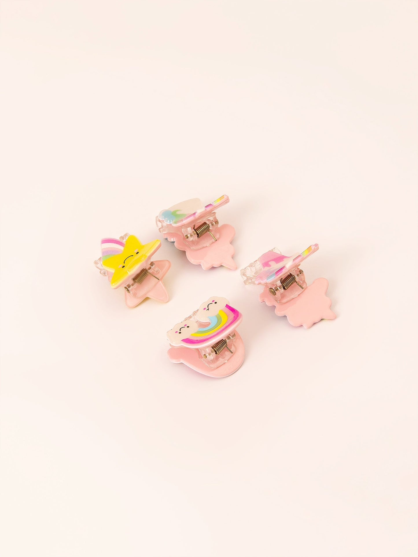 Multi-Colored Hair Clips