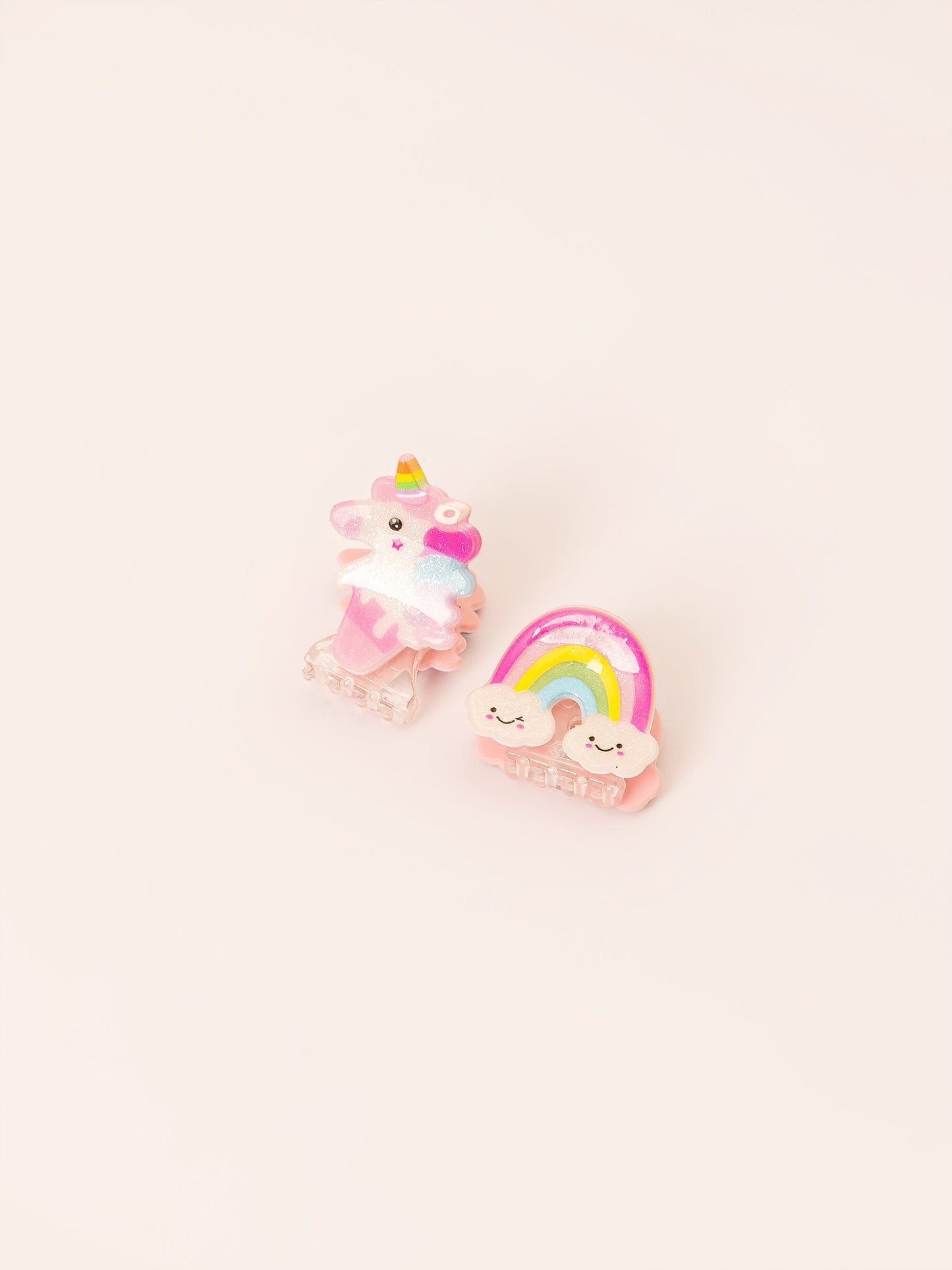 Multi-Colored Hair Clips