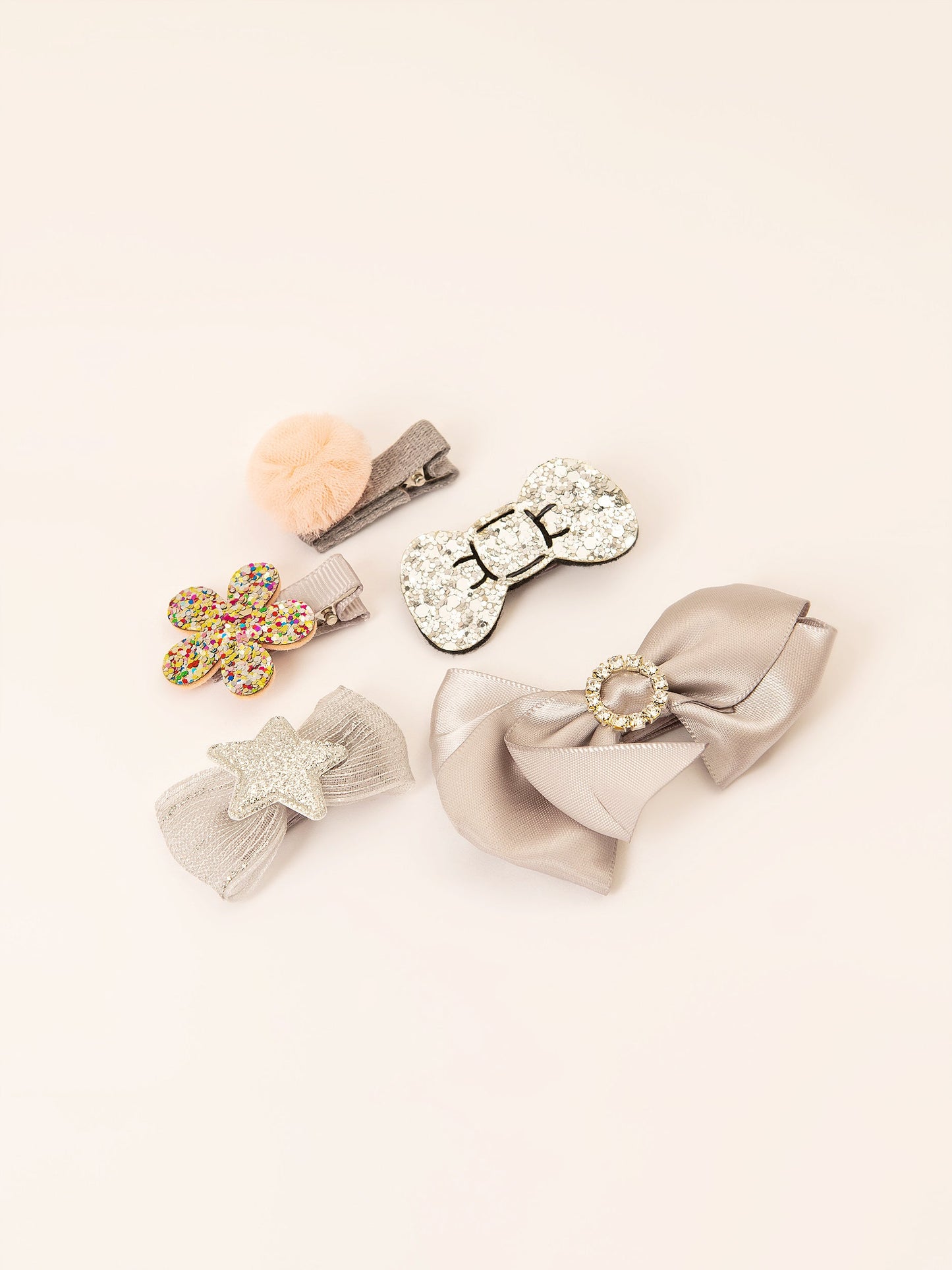 Grey Clips Set