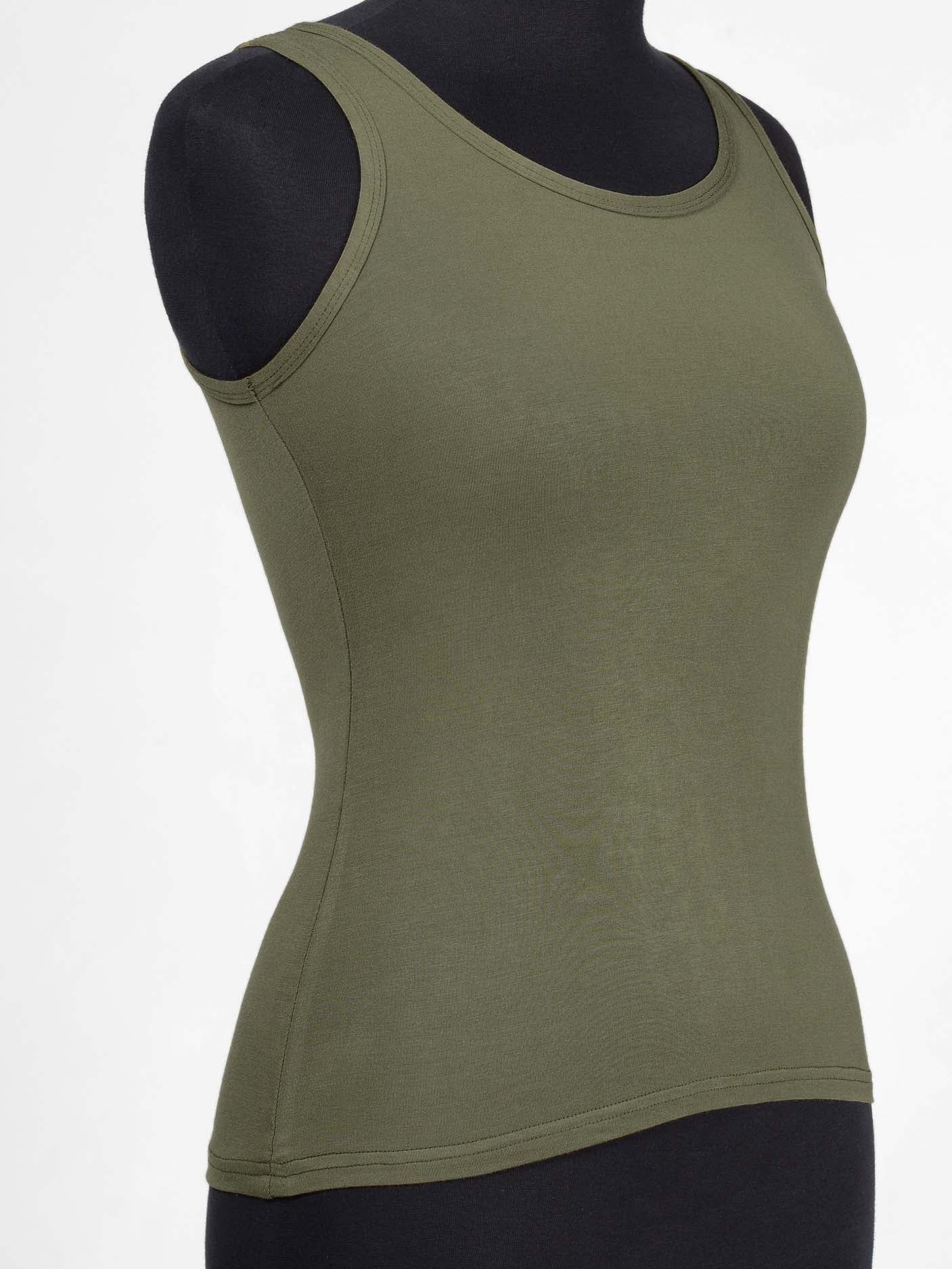 Army Green Tank Top