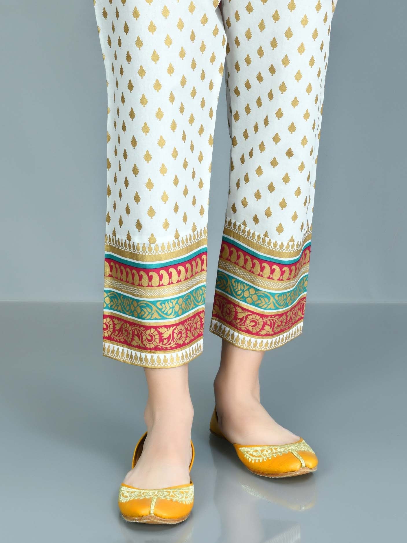 Printed Cambric Trouser