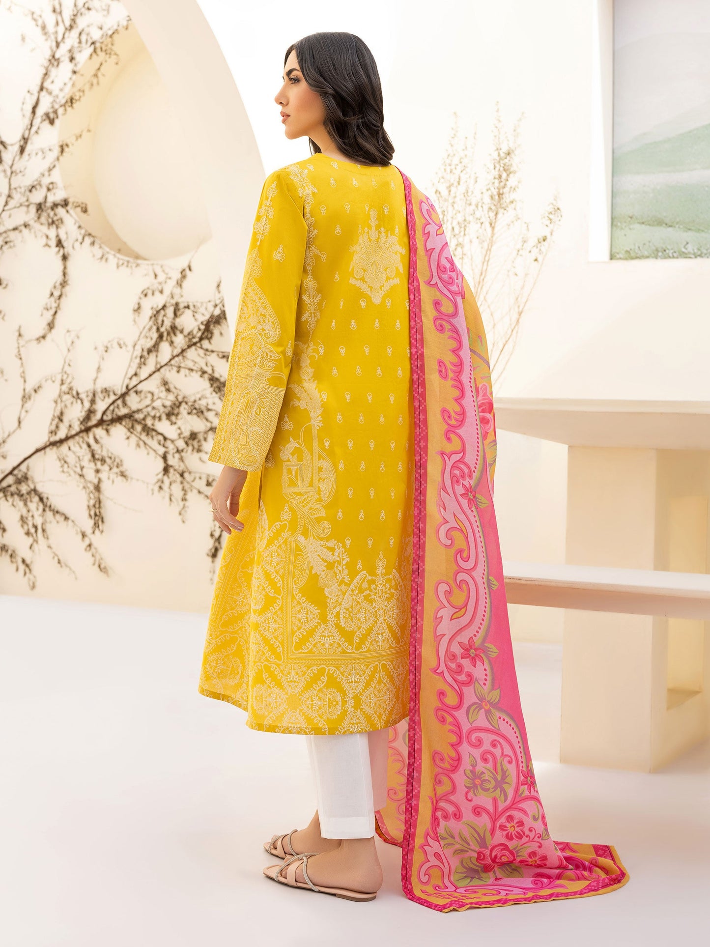 2 Piece Lawn Suit-Paste Print(Unstitched)