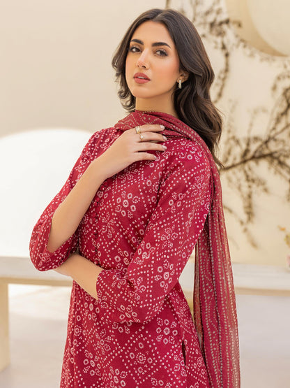 3 Piece Lawn Suit-Printed(Unstitched)