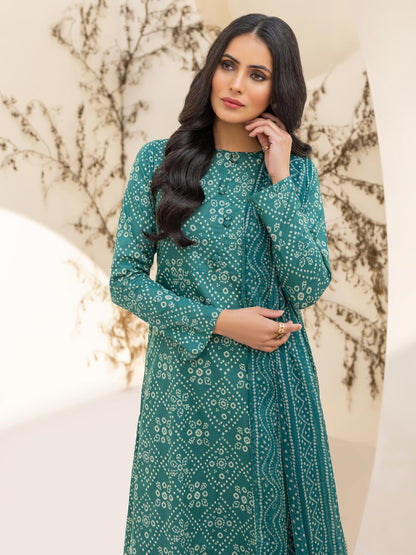 3 Piece Lawn Suit-Printed(Unstitched)