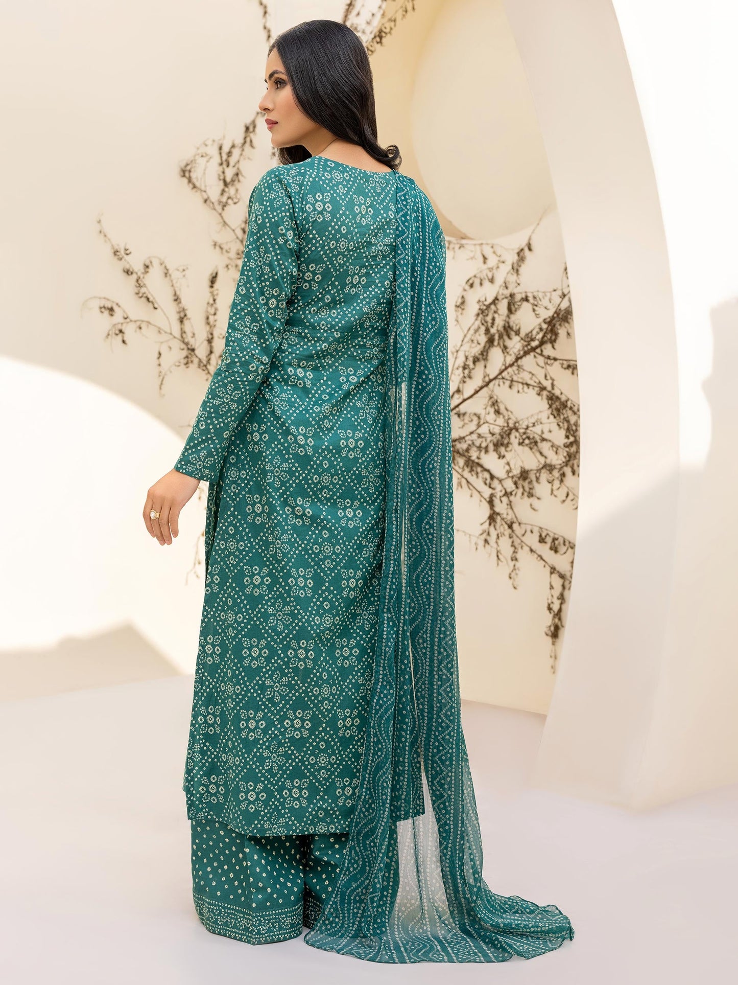3 Piece Lawn Suit-Printed(Unstitched)