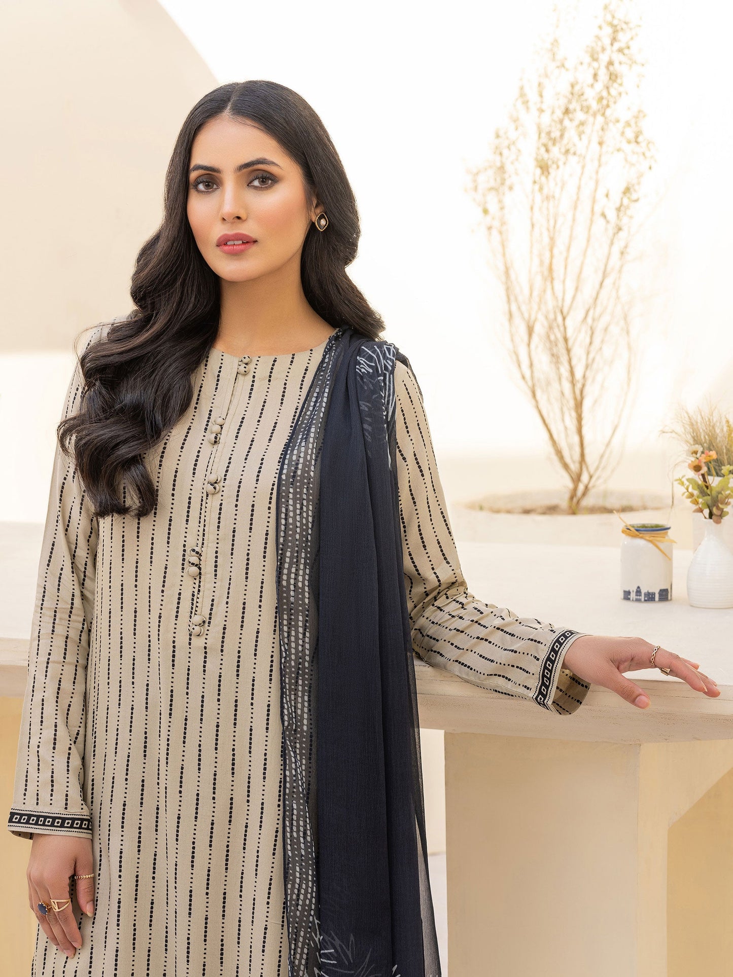 2 Piece Lawn Suit-Printed(Unstitched)